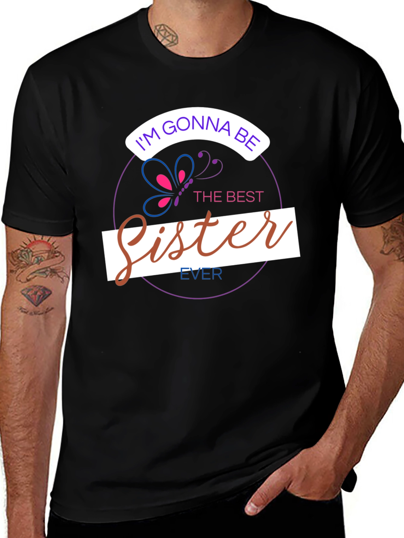 I'm Gonna Be The Best Sister Ever T-Shirt