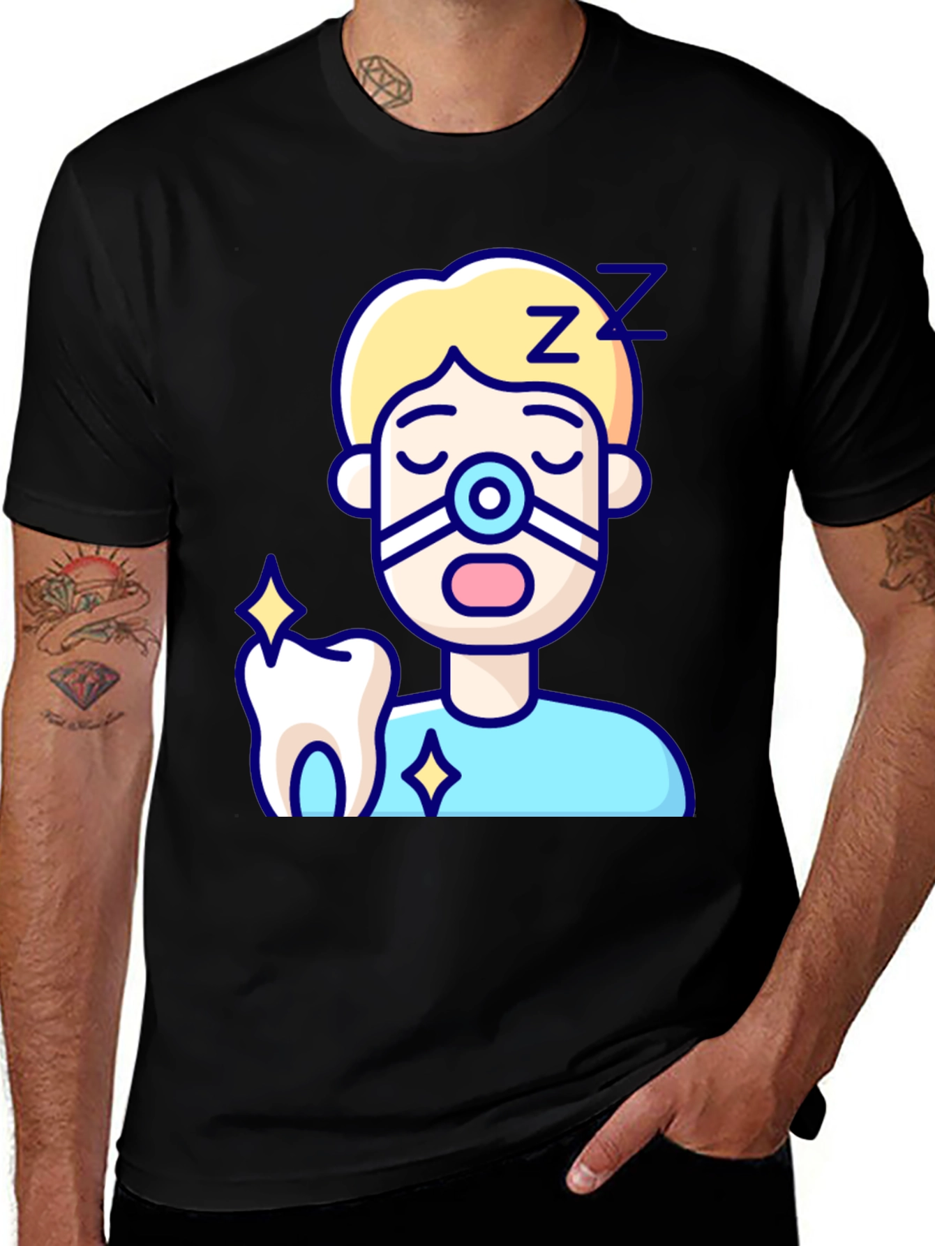 Variant 28 of Dental Anesthesia Funny Graphic Tee