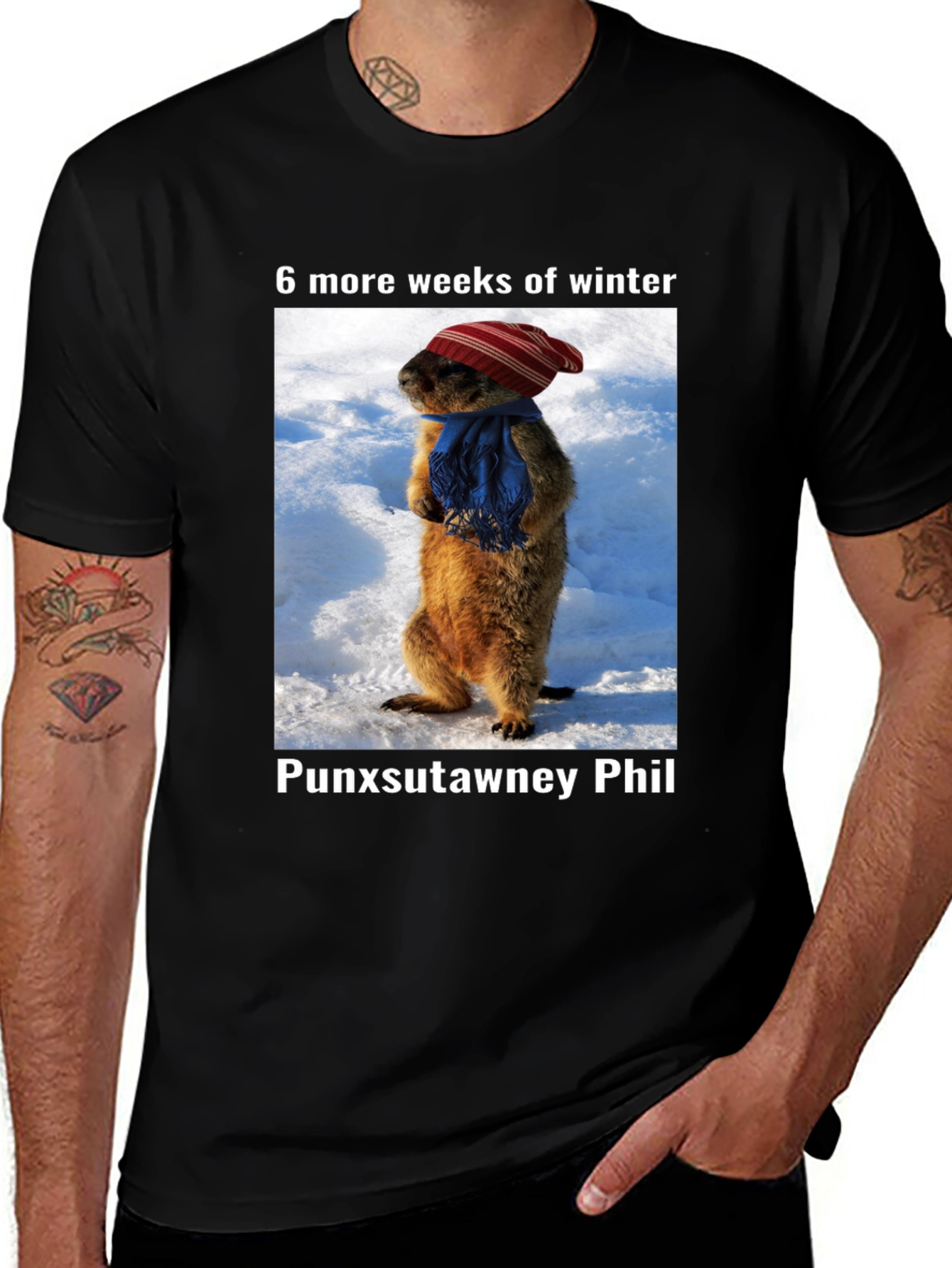 Punxsutawney Phil 6 More Weeks of Winter T-Shirt