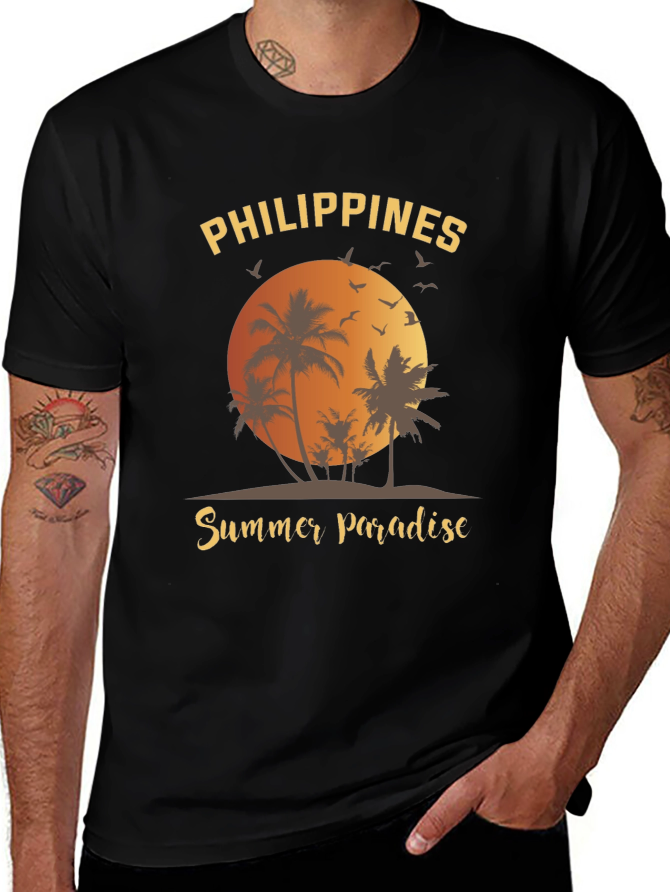 Philippines Summer Paradise Graphic T-Shirt
