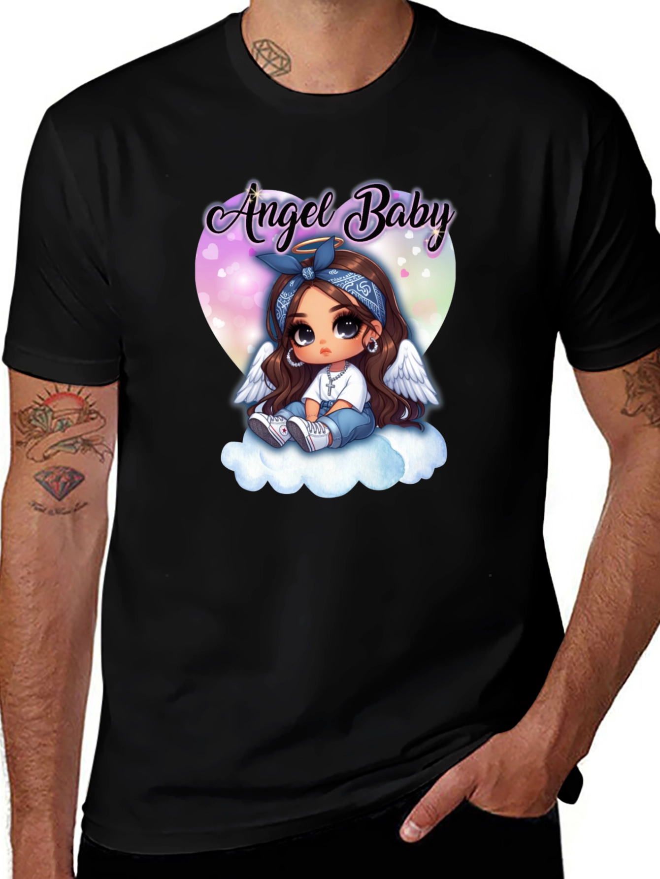 Variant 2 of Angel Baby Graphic T-Shirt - Cute & Stylish Tee