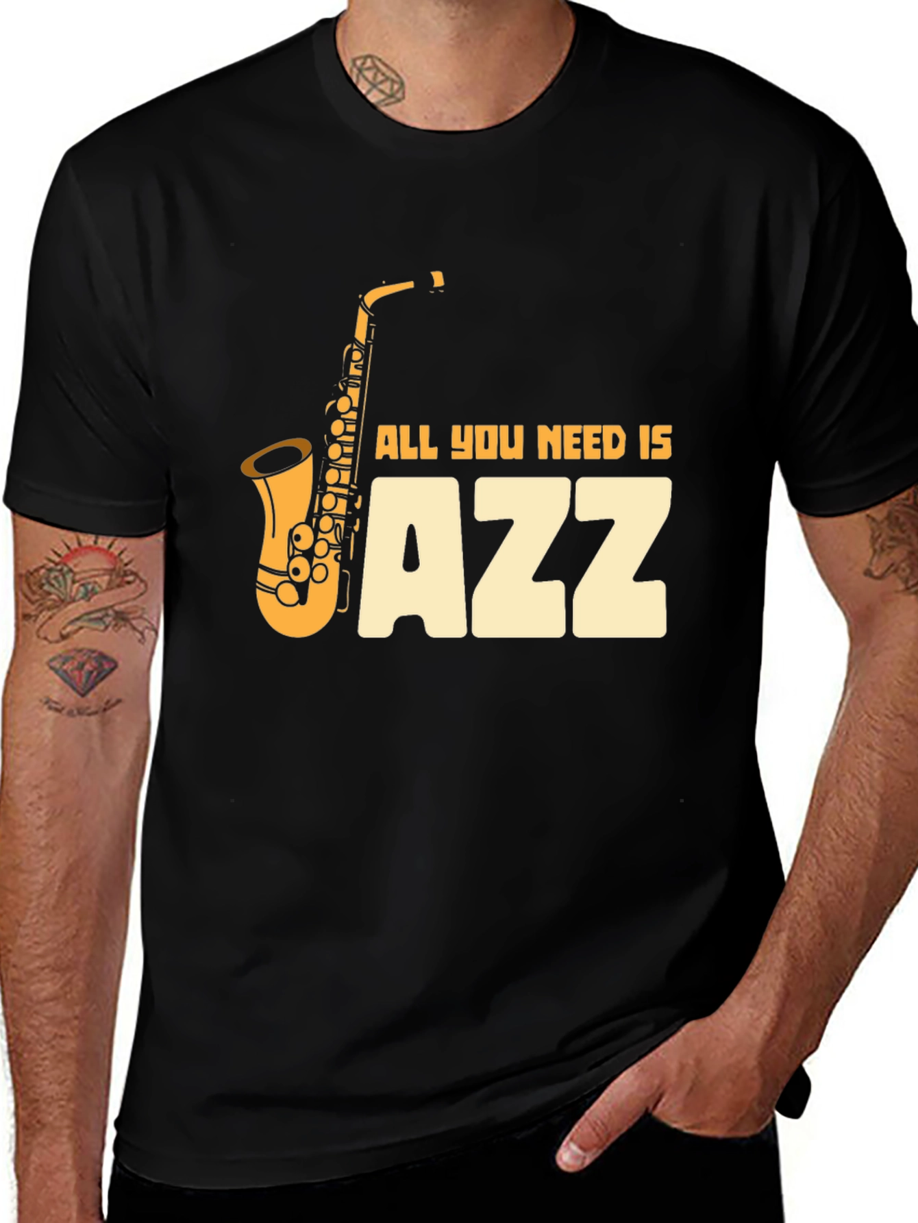 Variant 2 of All You Need Is Jazz T-Shirt
