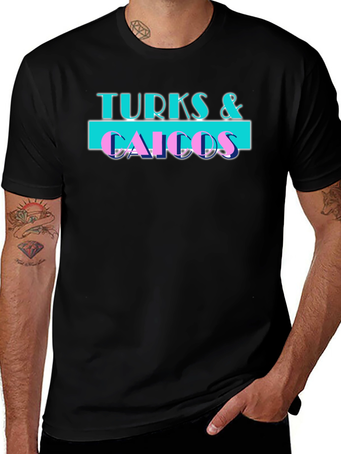 Variant 4 of Turks & Caicos Graphic Tee - Island Vibe
