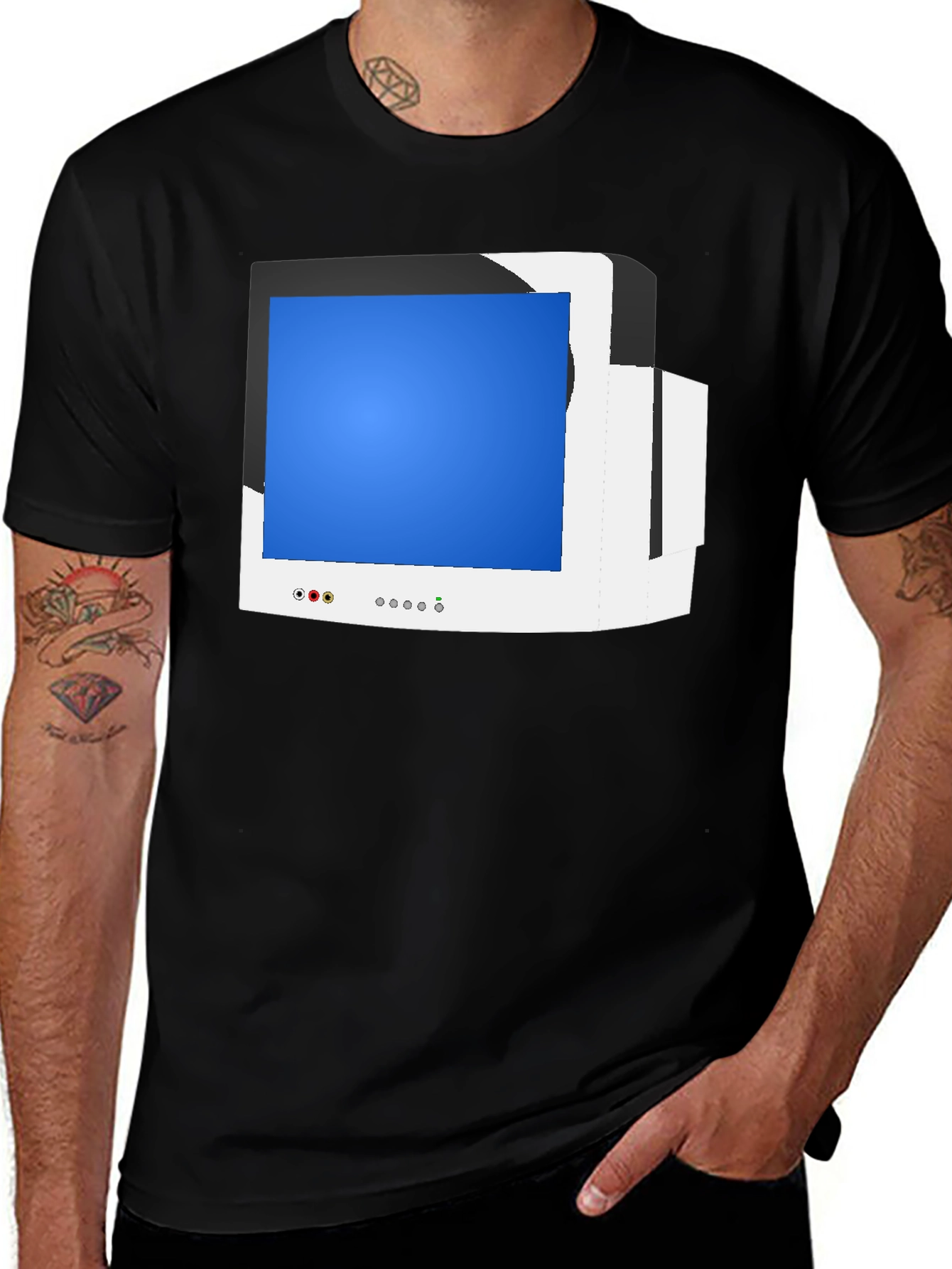 Variant 28 of Retro Computer T-Shirt - Vintage PC Design Tee