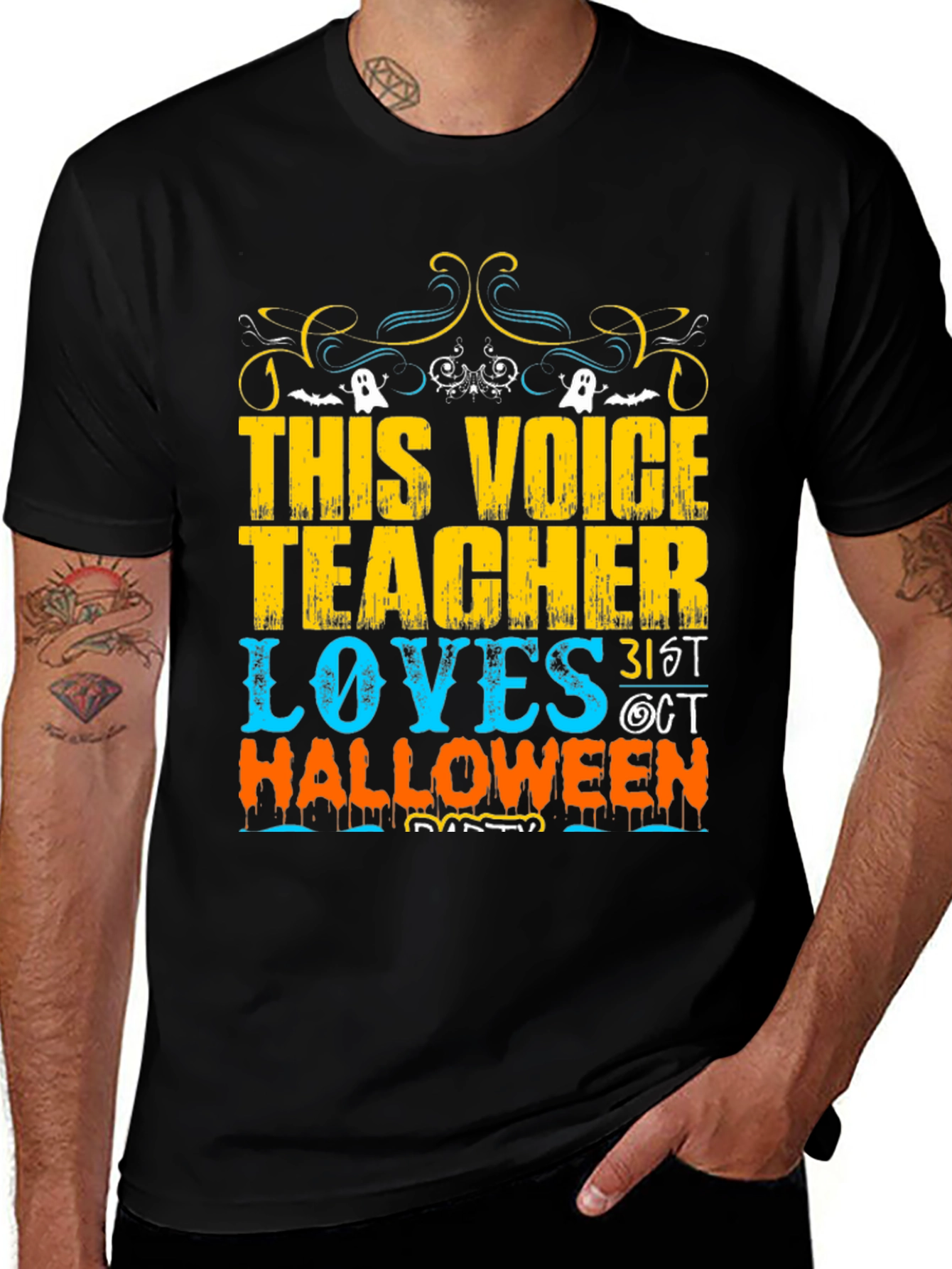 Variant 14 of Voice Teacher Halloween T-Shirt