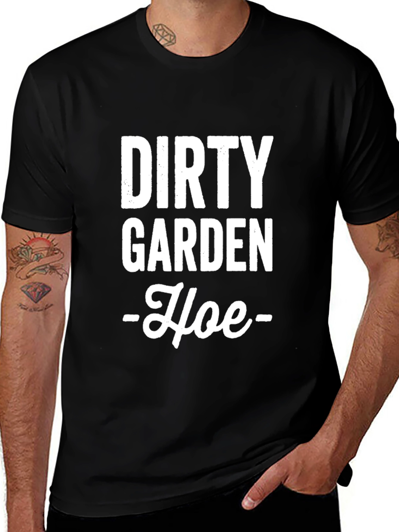Variant 10 of Dirty Garden Hoe T-Shirt Funny Gardening Tee