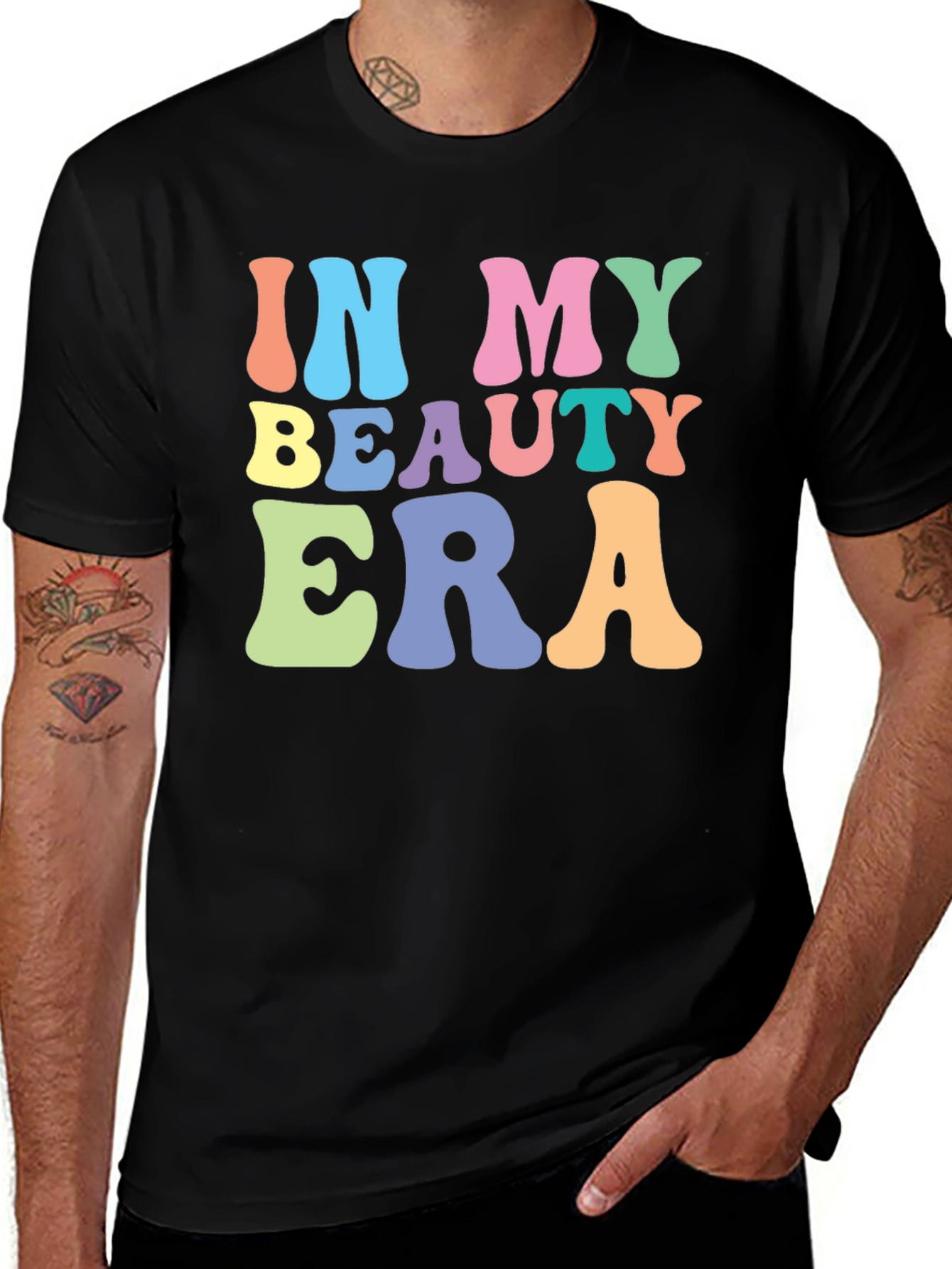 Variant 10 of In My Beauty Era Graphic Tee - Retro Style