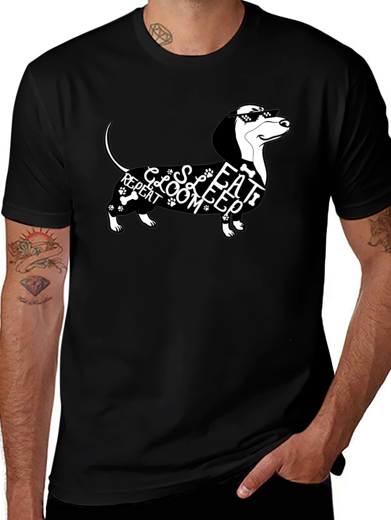 Variant 27 of Dachshund Life Cycle T-Shirt