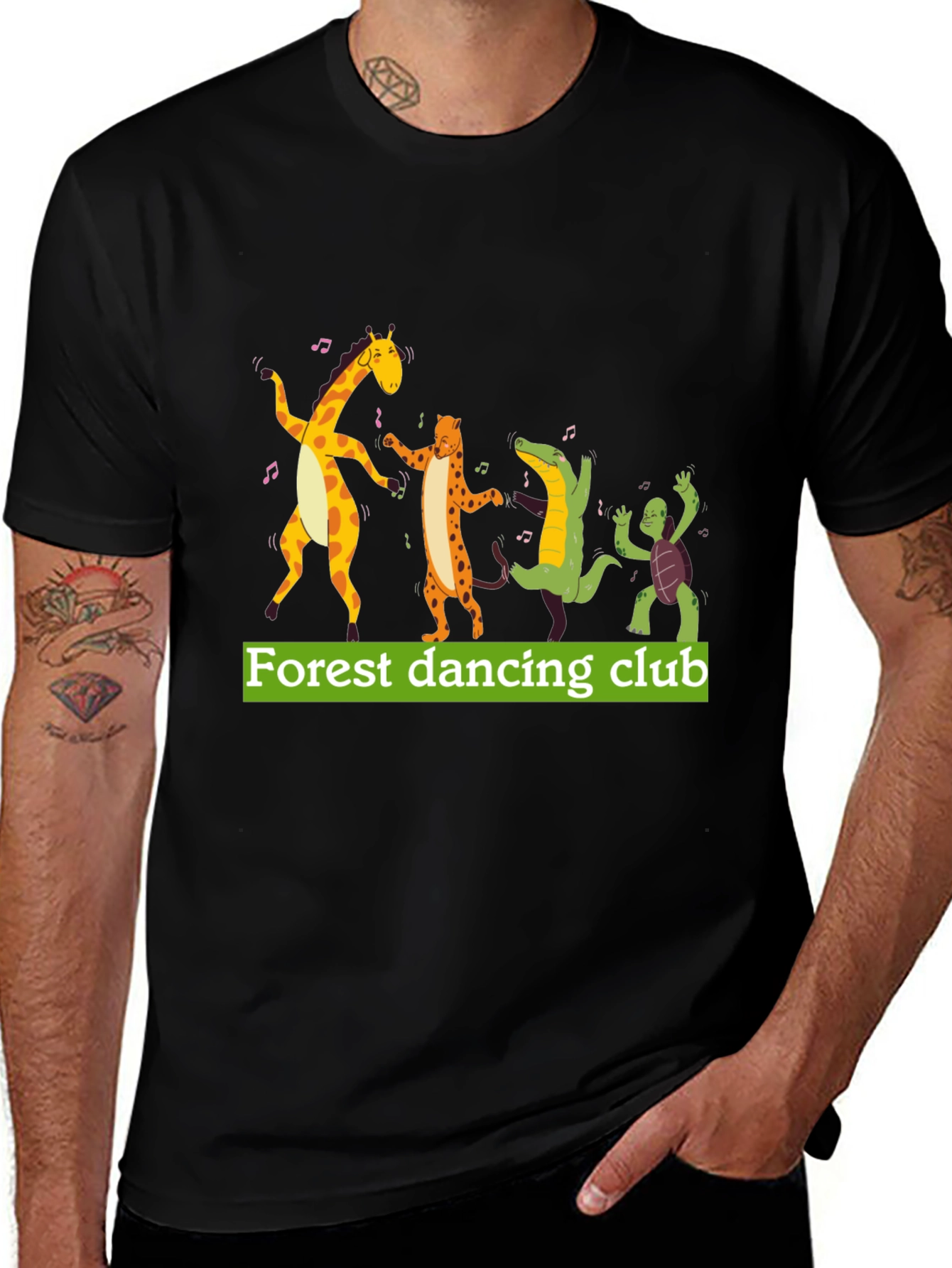 Variant 24 of Forest Dancing Club T-Shirt