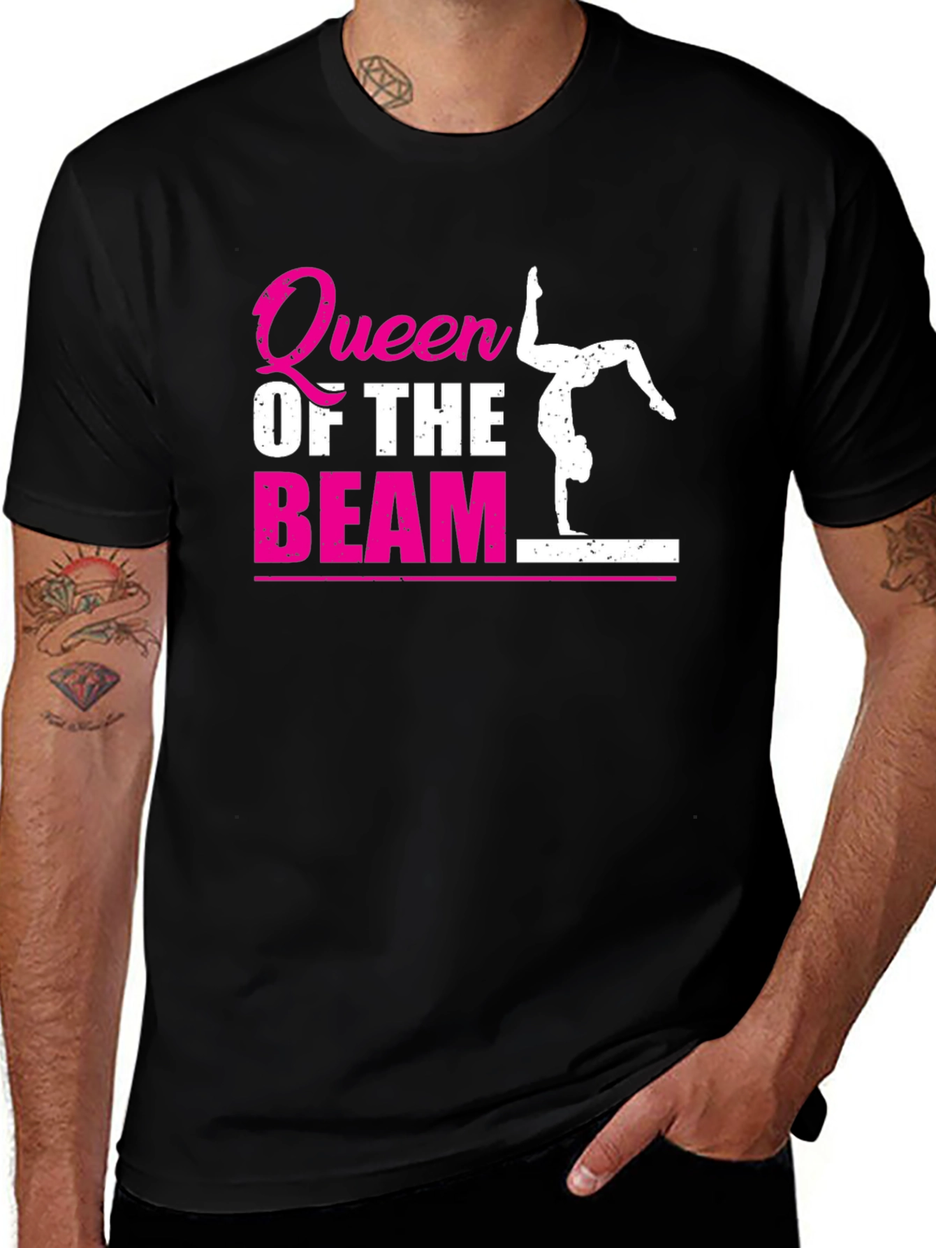 Variant 6 of Queen of the Beam Gymnastics T-Shirt