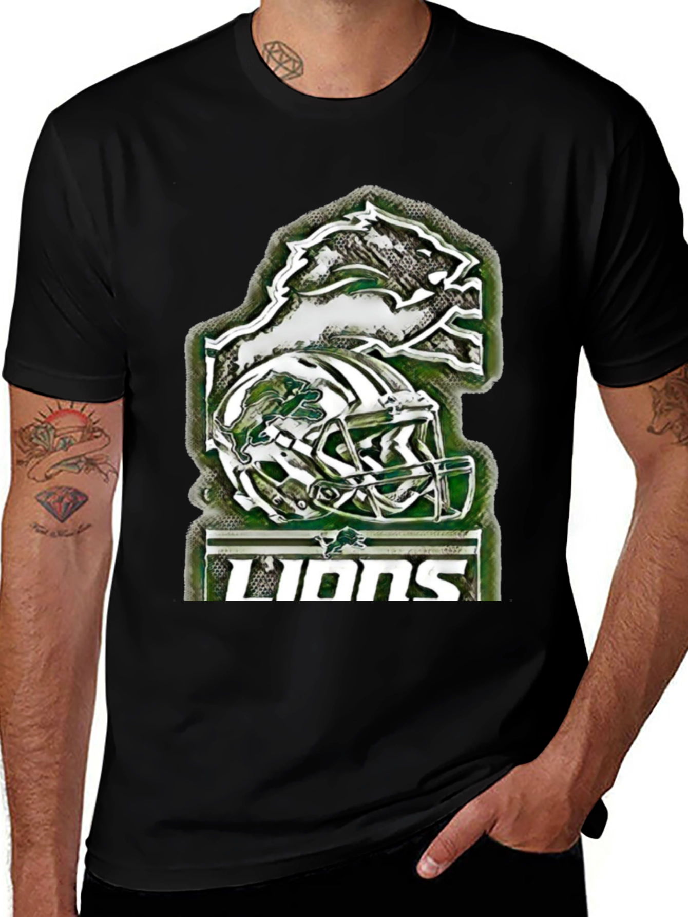 Detroit Lions Graphic T-Shirt