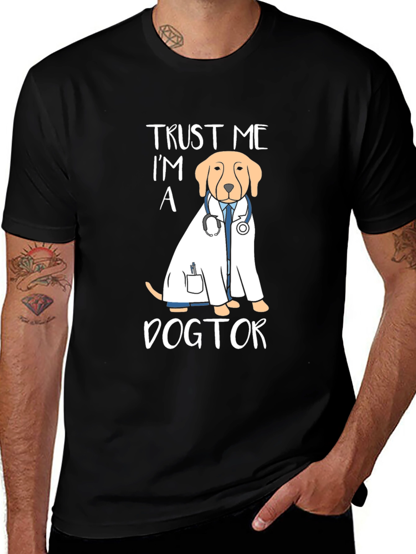Variant 30 of Trust Me I'm A Dogtor T-Shirt