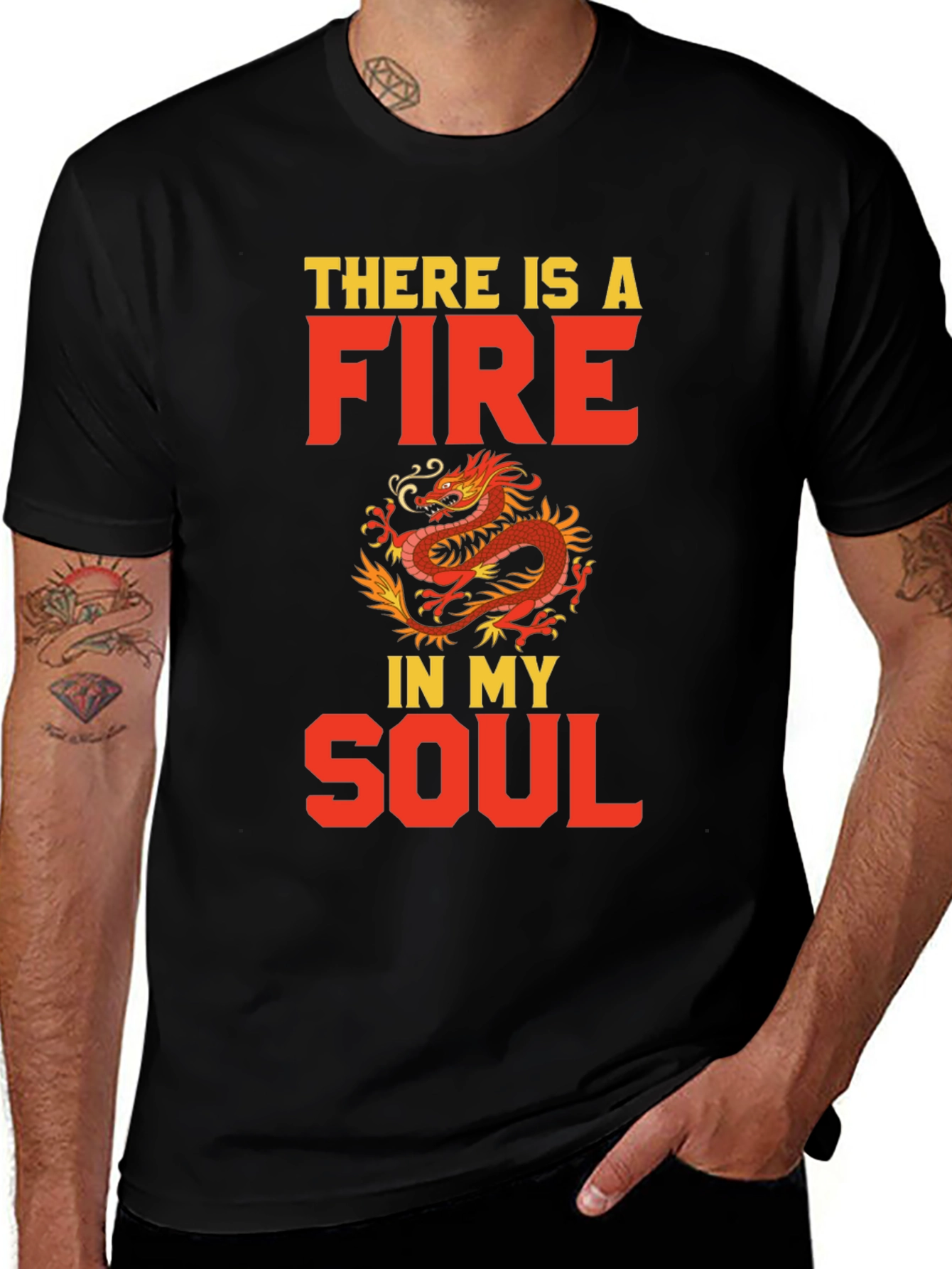 Variant 12 of Fire Soul Graphic Tee