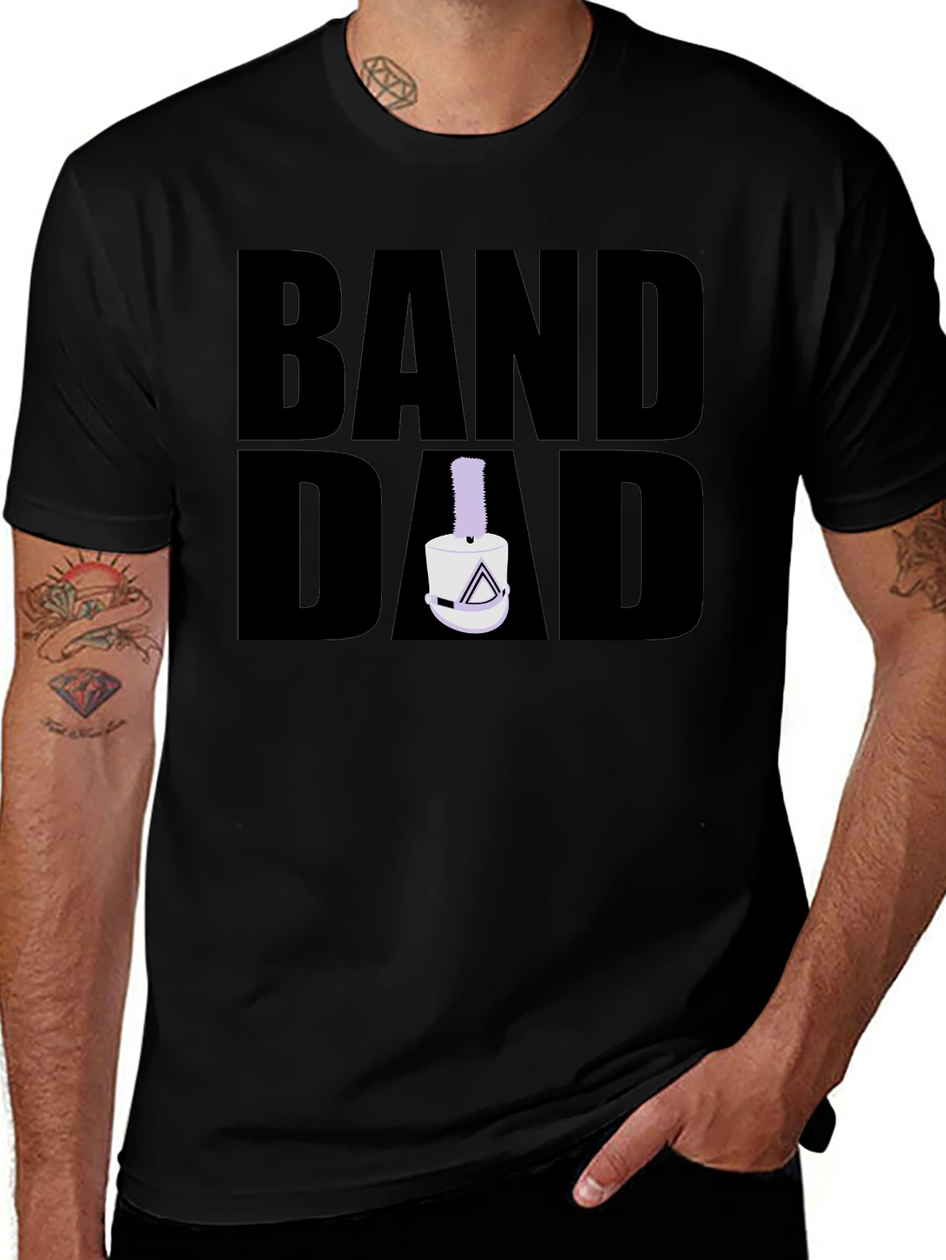 Variant 12 of Band Dad T-Shirt