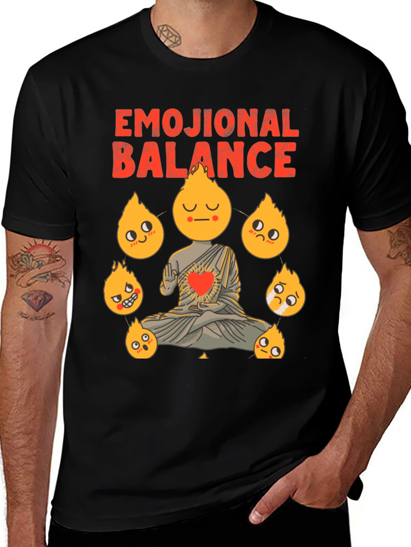 Variant 29 of Emotional Balance Graphic Tee