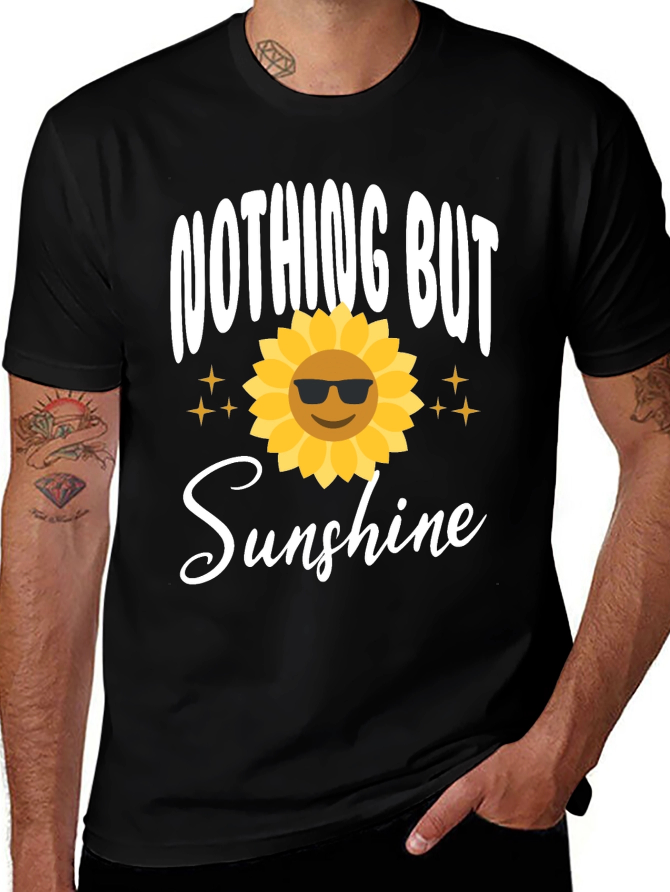 Variant 6 of Nothing But Sunshine Graphic Tee
