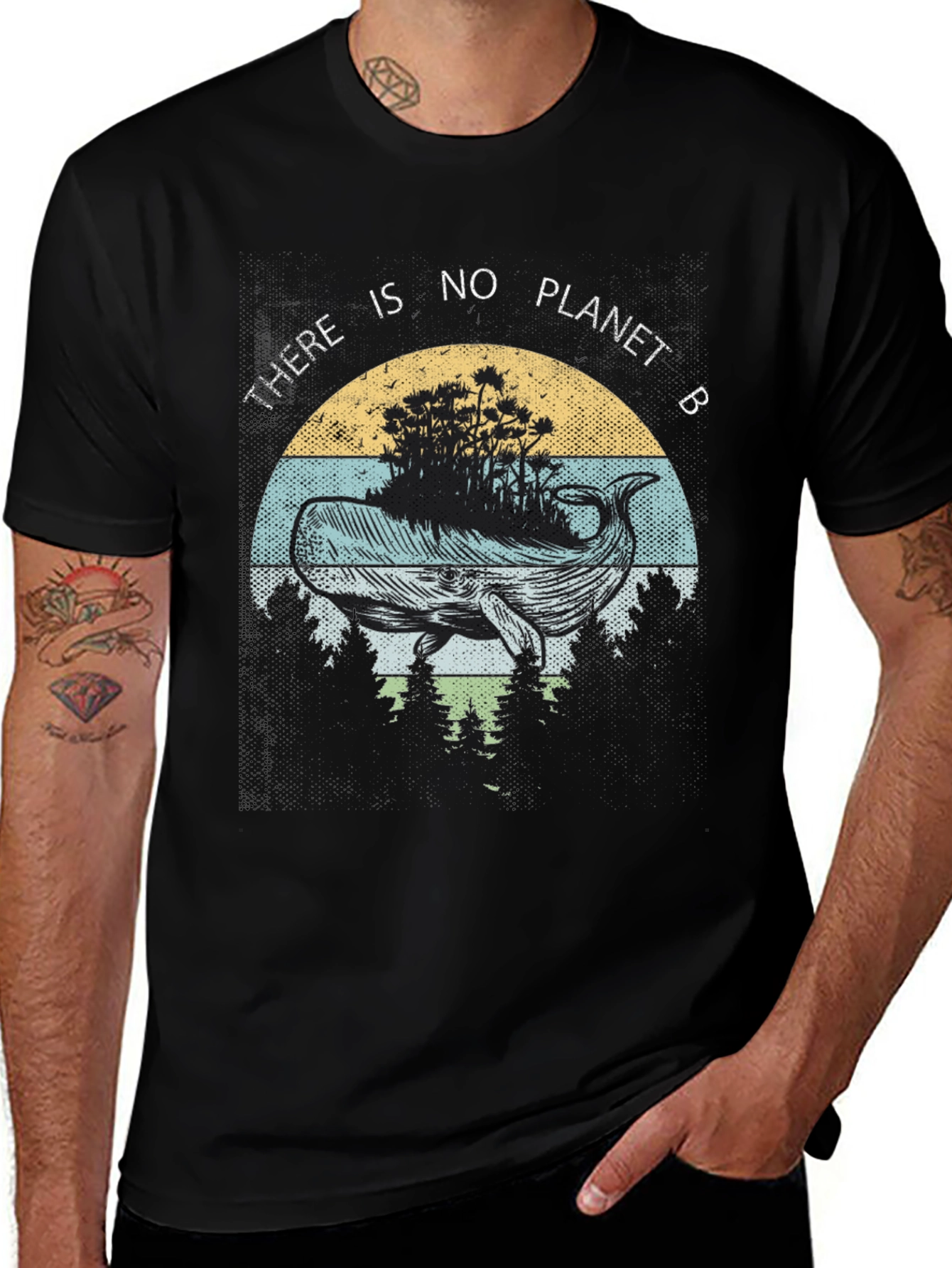 Variant 27 of There Is No Planet B Graphic Tee