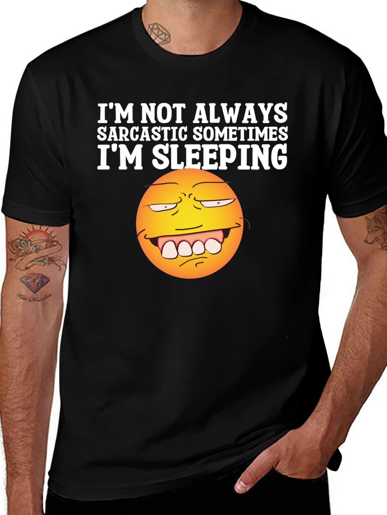 Variant 3 of Sarcastic Sleeping T-Shirt Funny Graphic Tee