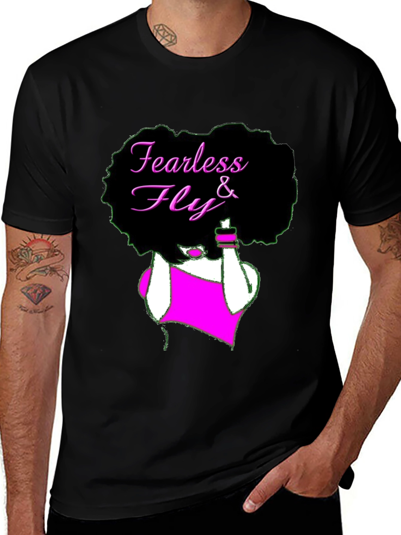 Variant 10 of Fearless & Fly Graphic T-Shirt - Stylish Comfort