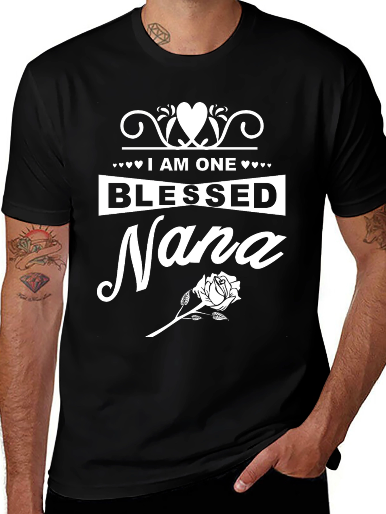 Blessed Nana Graphic T-Shirt