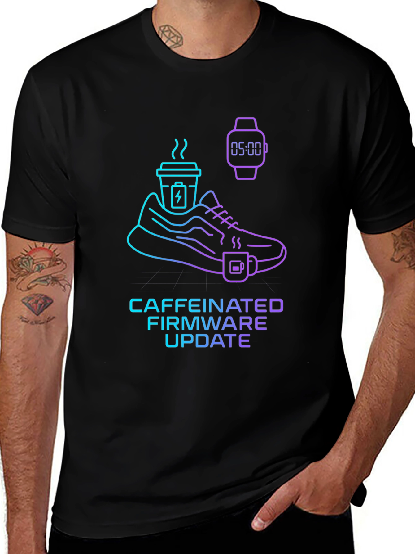 Caffeinated Firmware Update T-Shirt