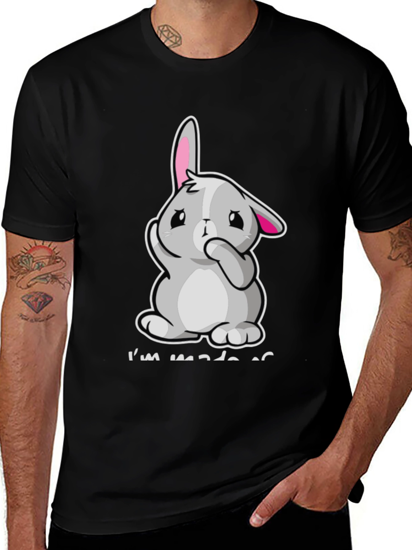 Cute Bunny T-Shirt - Made Of Awesome