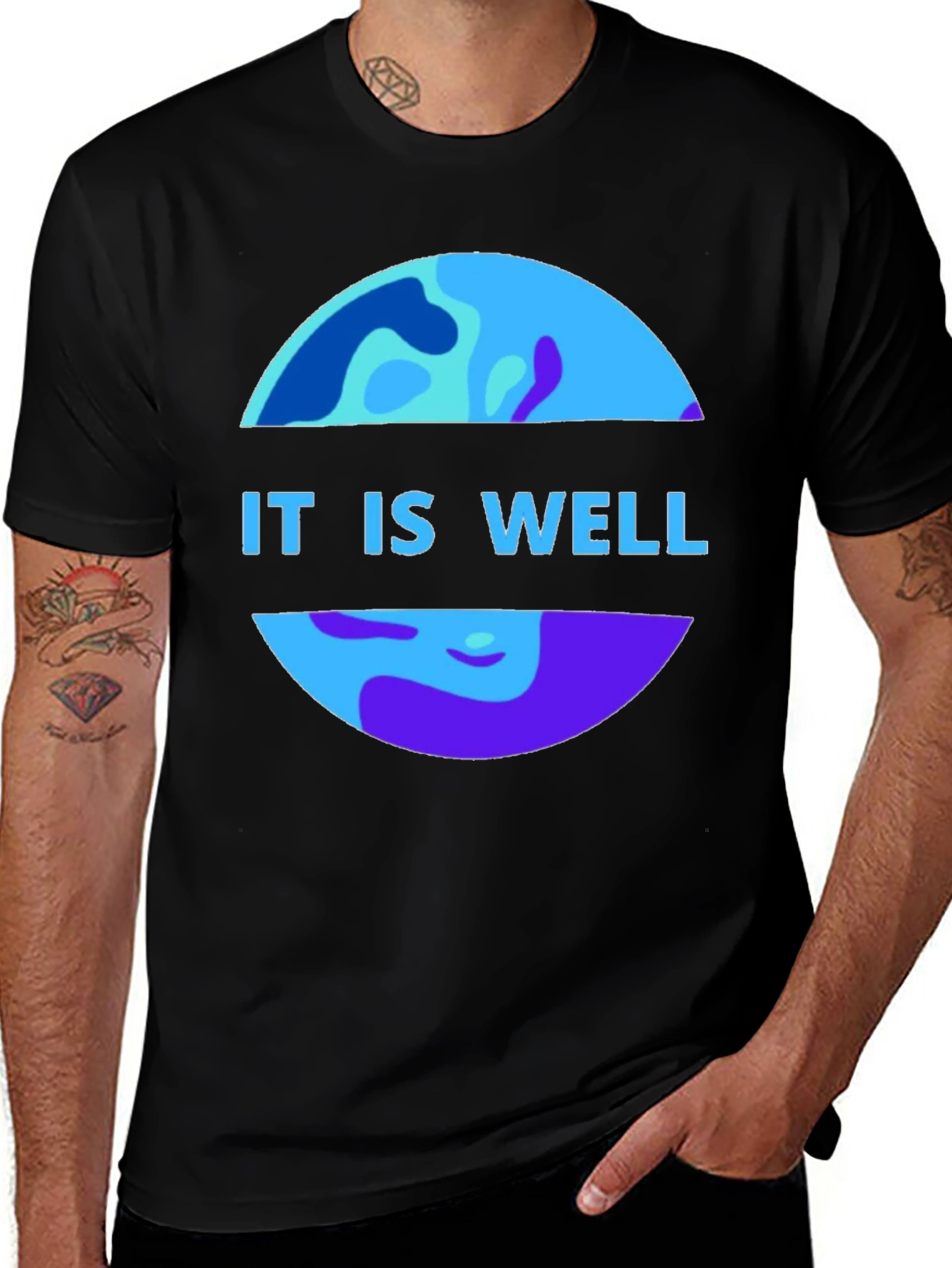 Variant 15 of It is Well Graphic Print T-Shirt