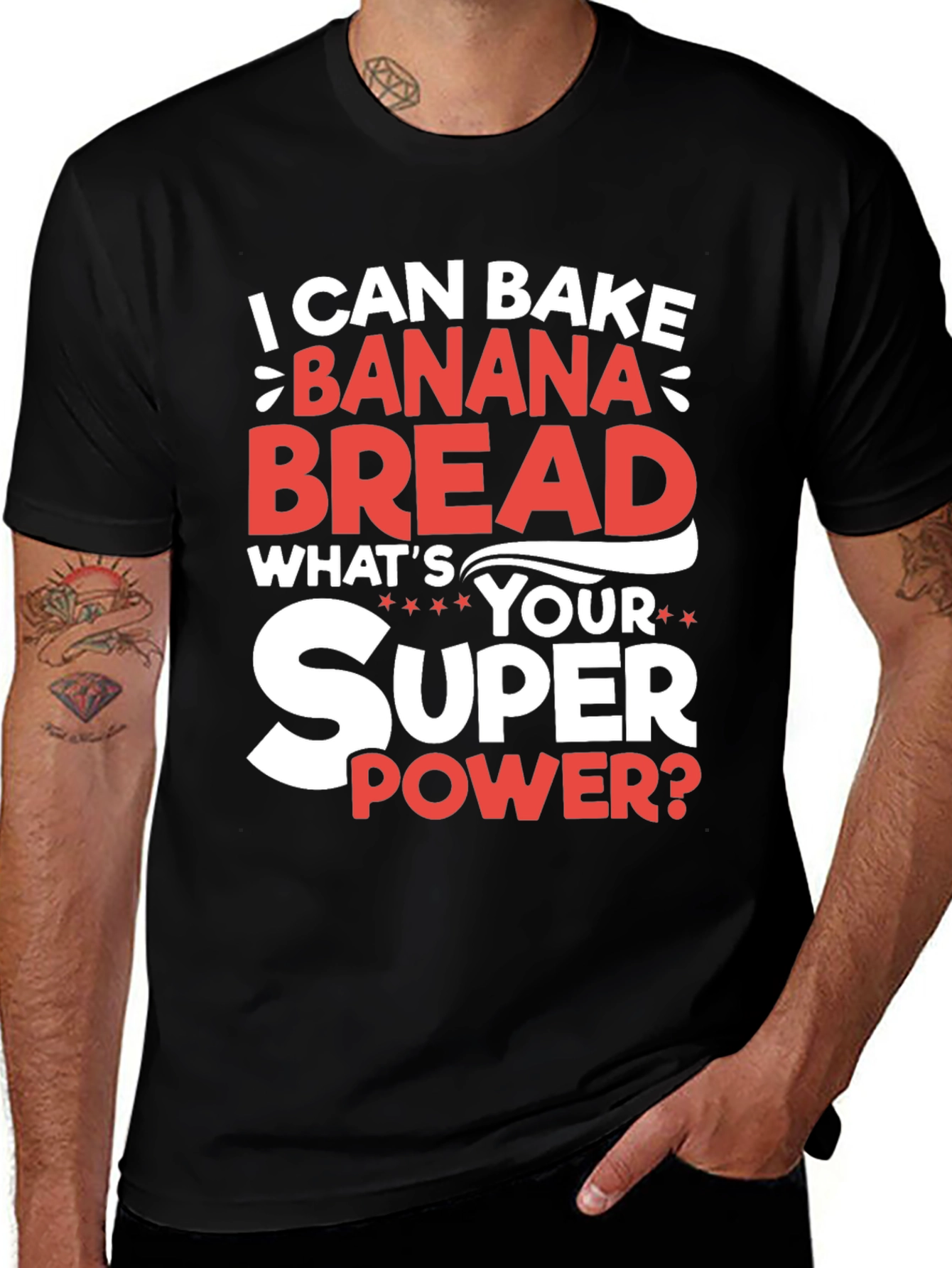 Variant 25 of Banana Bread Superpower T-Shirt