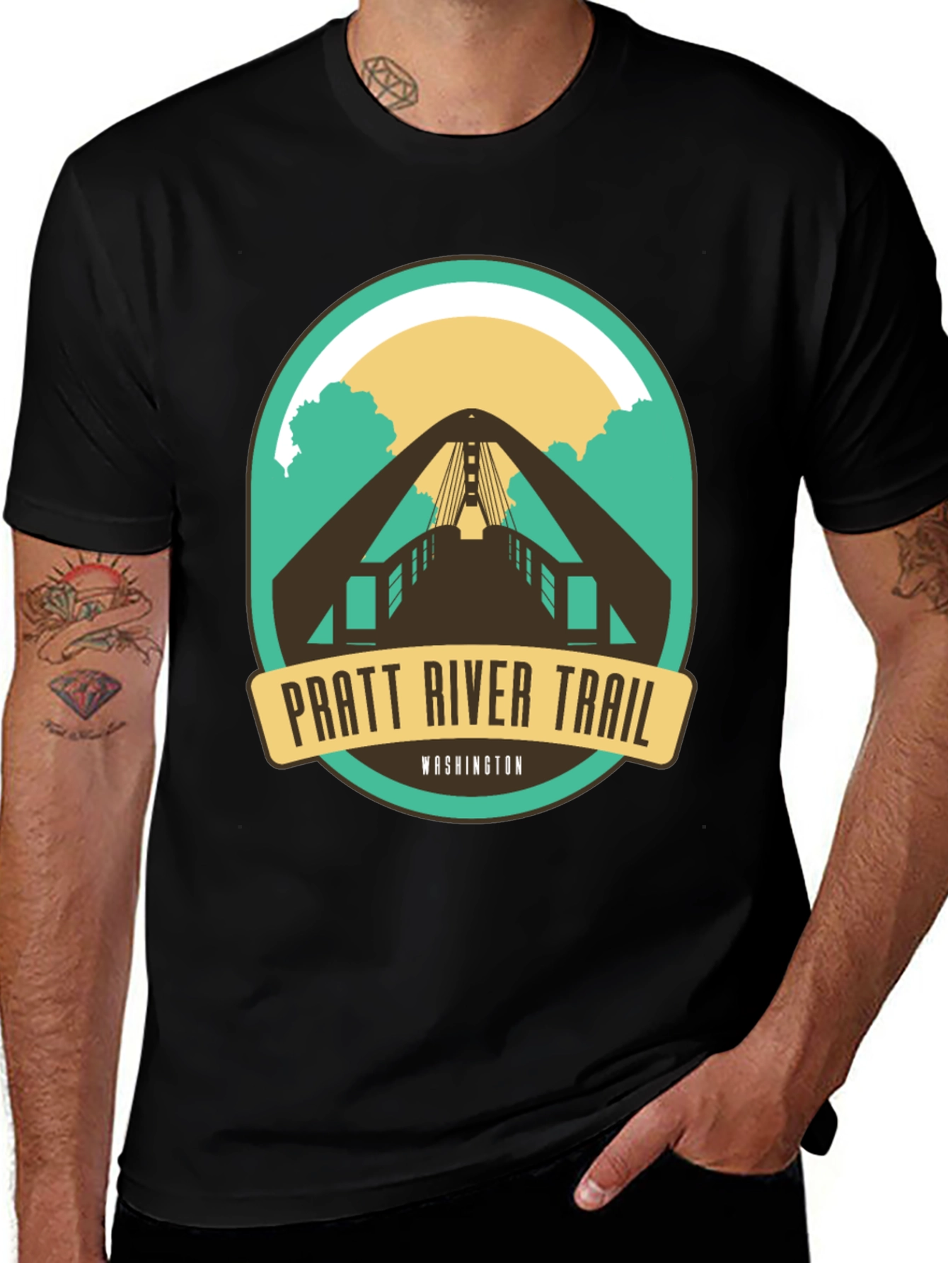 Pratt River Trail T-Shirt - Washington State