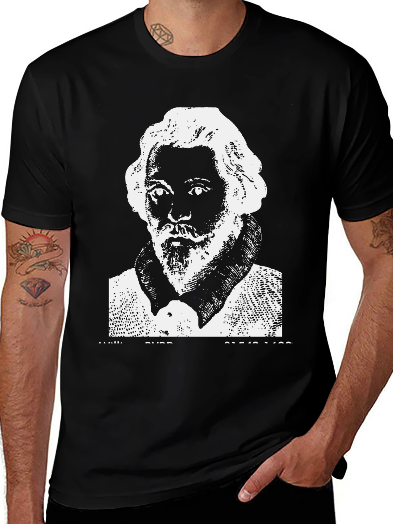 Variant 19 of Literary Scholar Graphic Tee - Classic Black