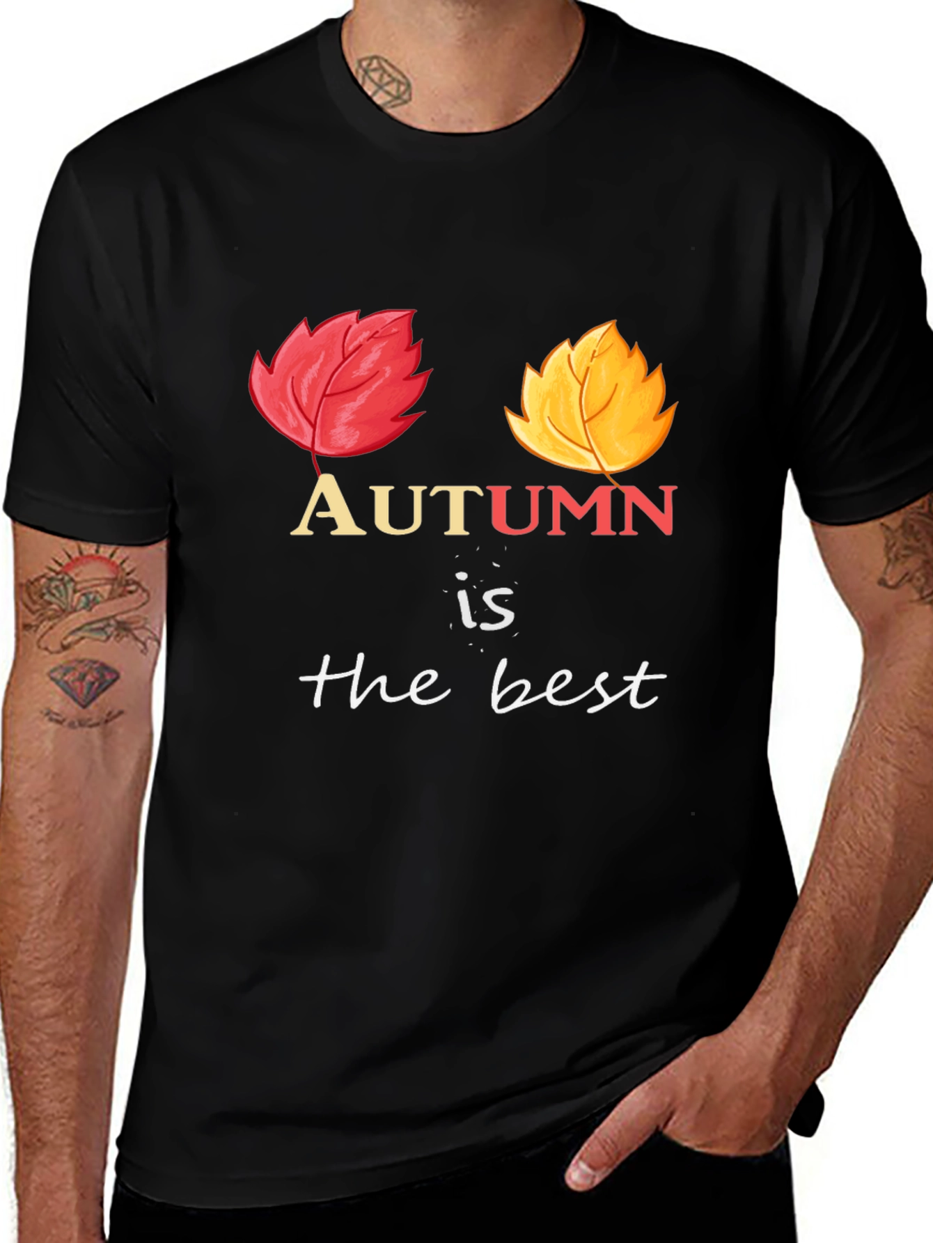 Variant 7 of Autumn is the Best Graphic T-Shirt