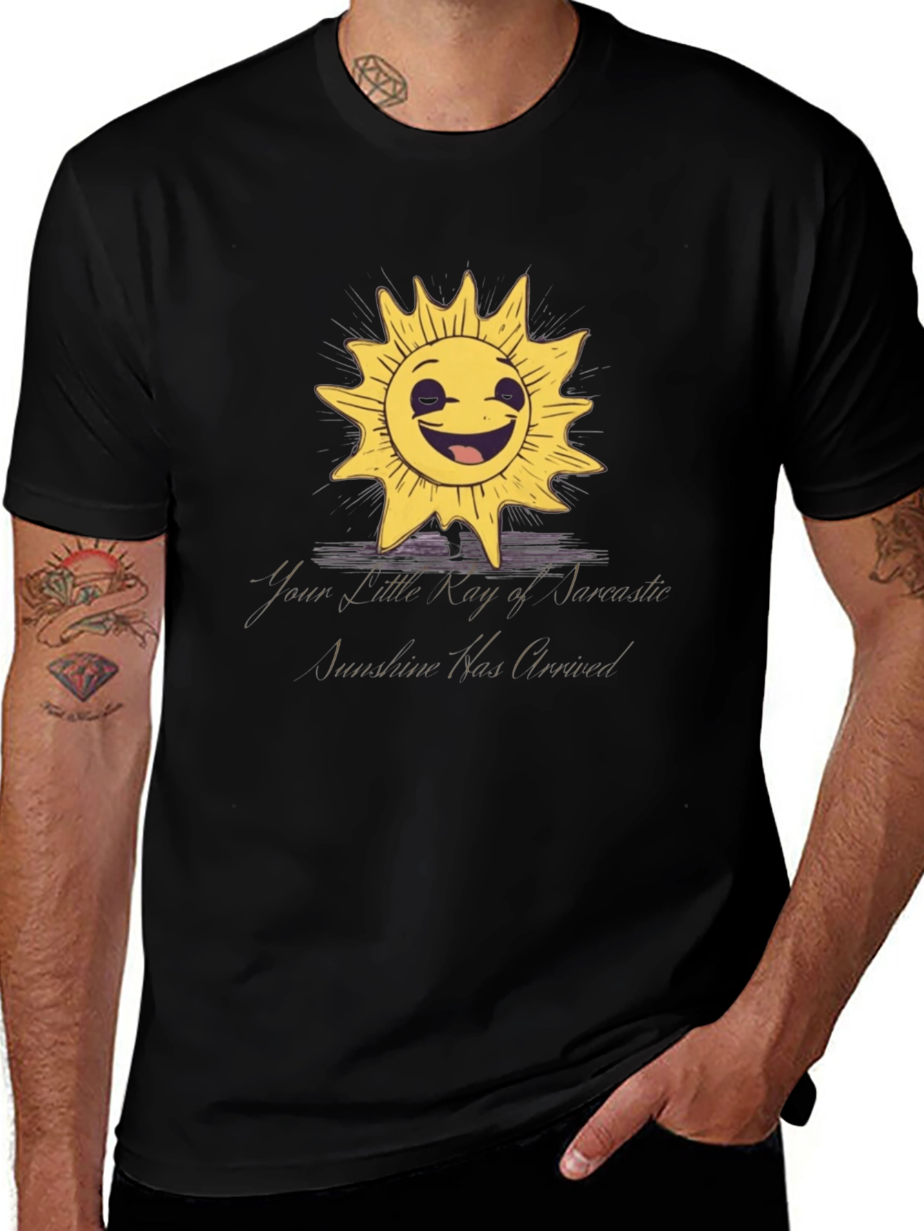 Variant 28 of Sarcastic Sunshine Graphic Tee