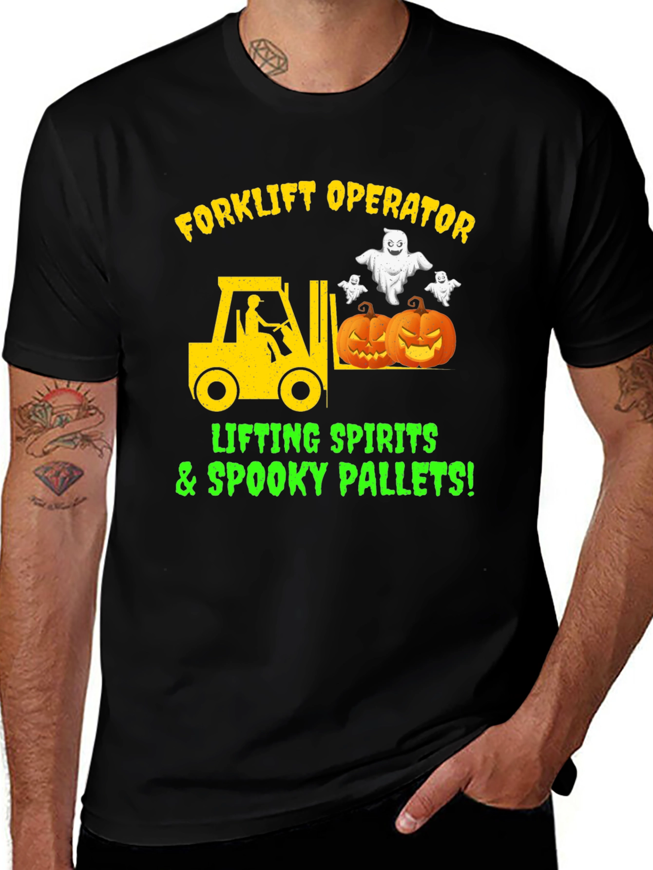 Forklift Operator Halloween T-Shirt