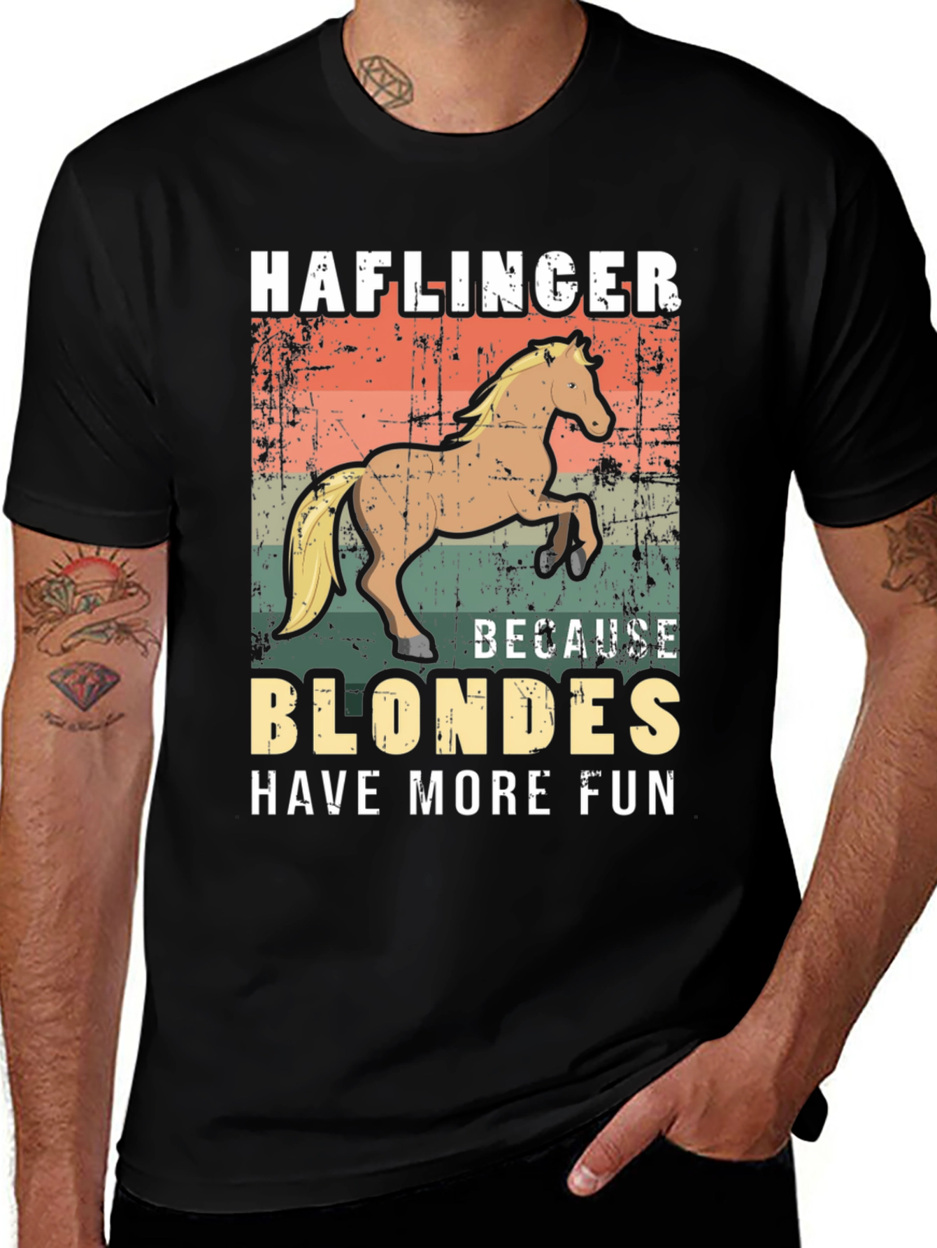 Haflinger Blondes T-Shirt
