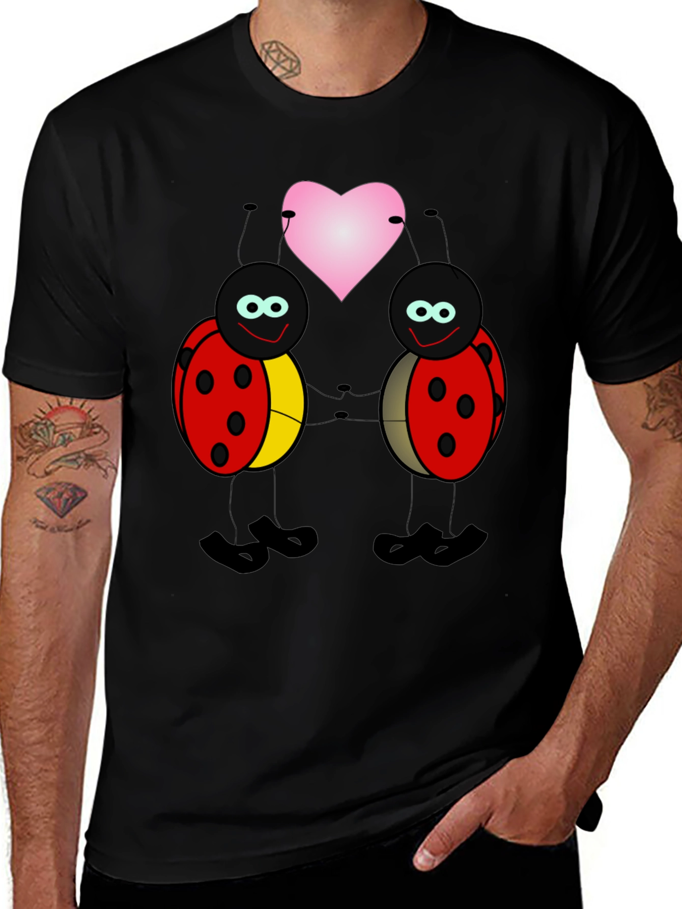 Variant 7 of Ladybug Love Graphic Tee
