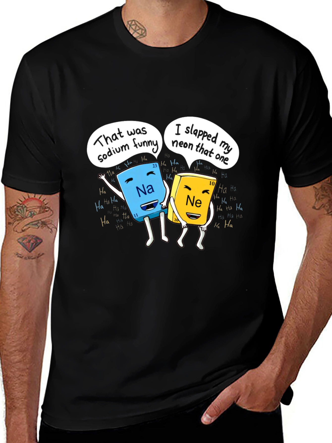 Variant 26 of Sodium Funny Chemistry Pun T-Shirt