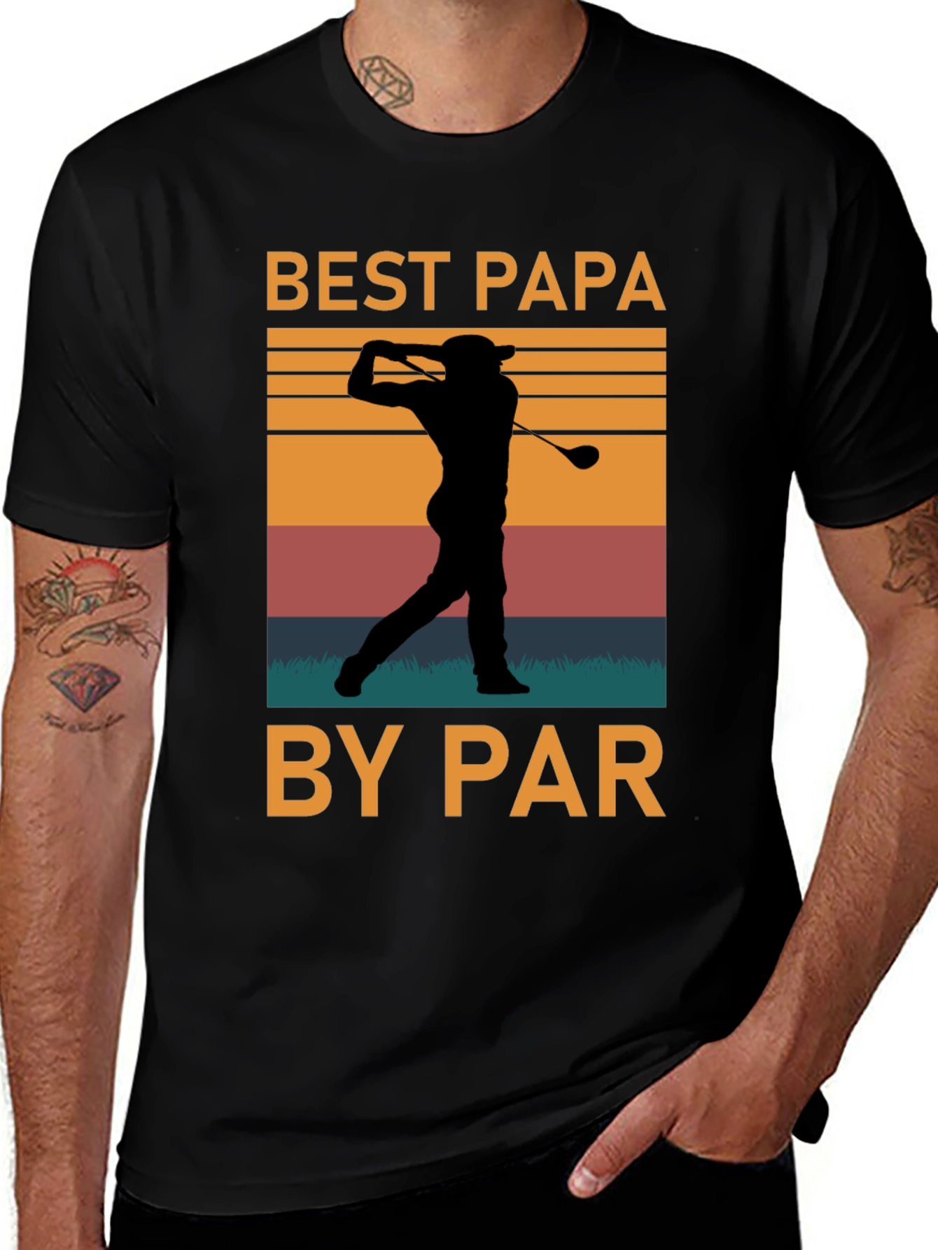 Variant 15 of Best Papa By Par Golf T-Shirt