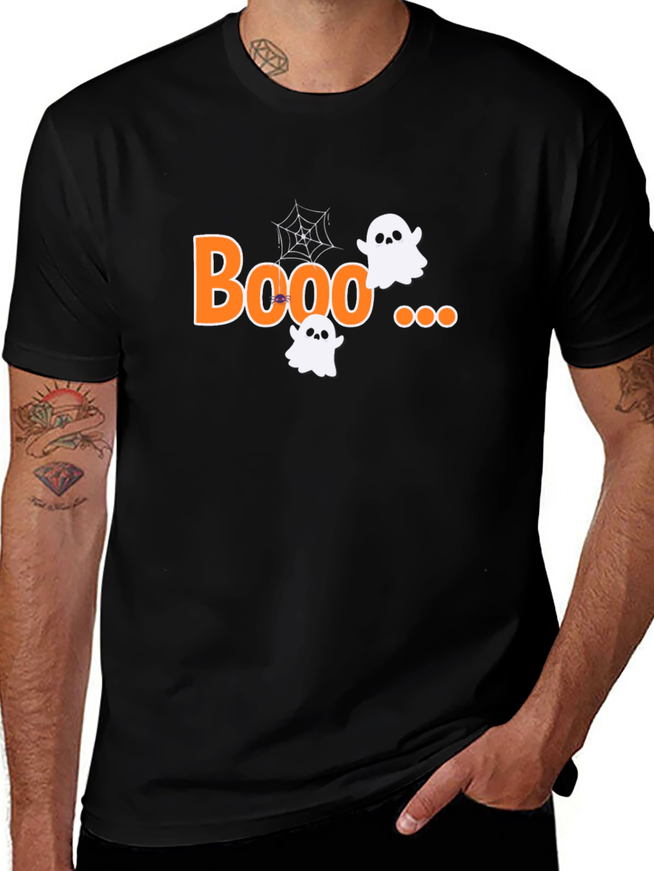 Halloween Ghost T-Shirt - Spooky Season Tee