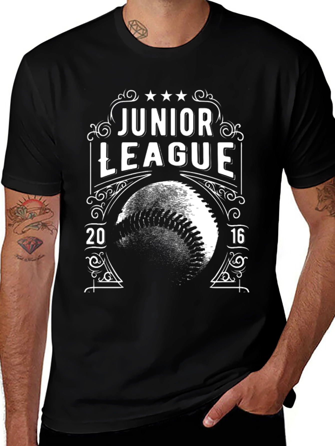 Variant 15 of Junior League Baseball Graphic Tee - Classic Comfort