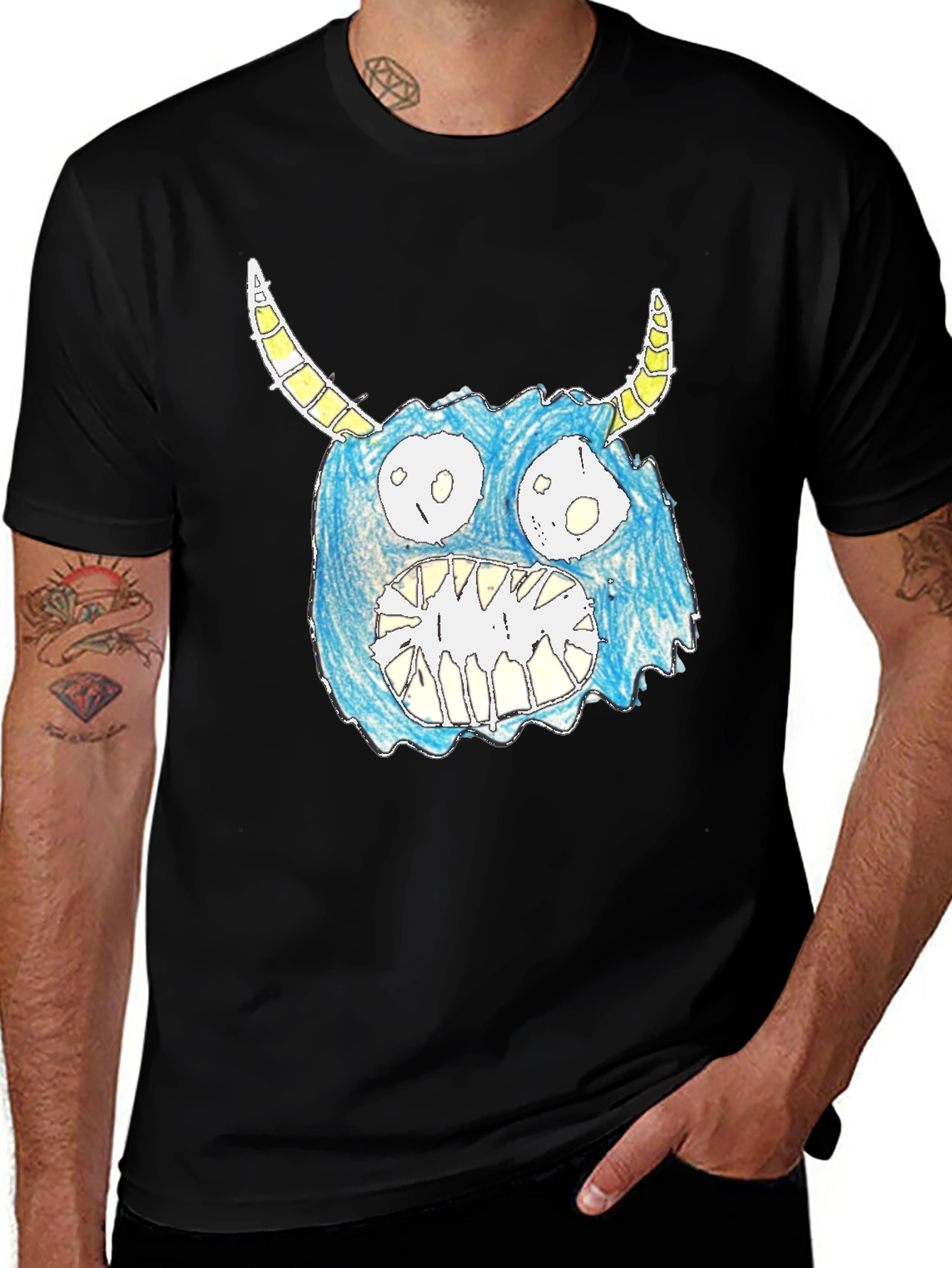 Variant 5 of Monster Graphic T-Shirt - Fun & Unique Design