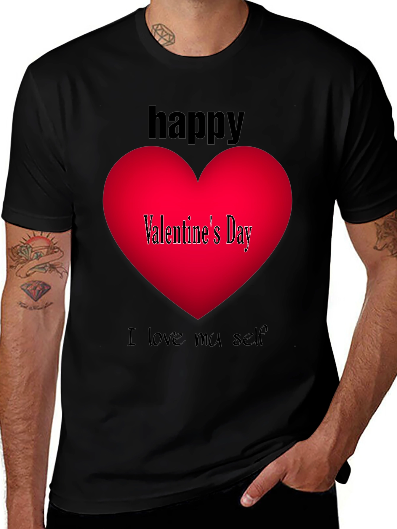 Happy Valentine's Day Love Myself T-Shirt
