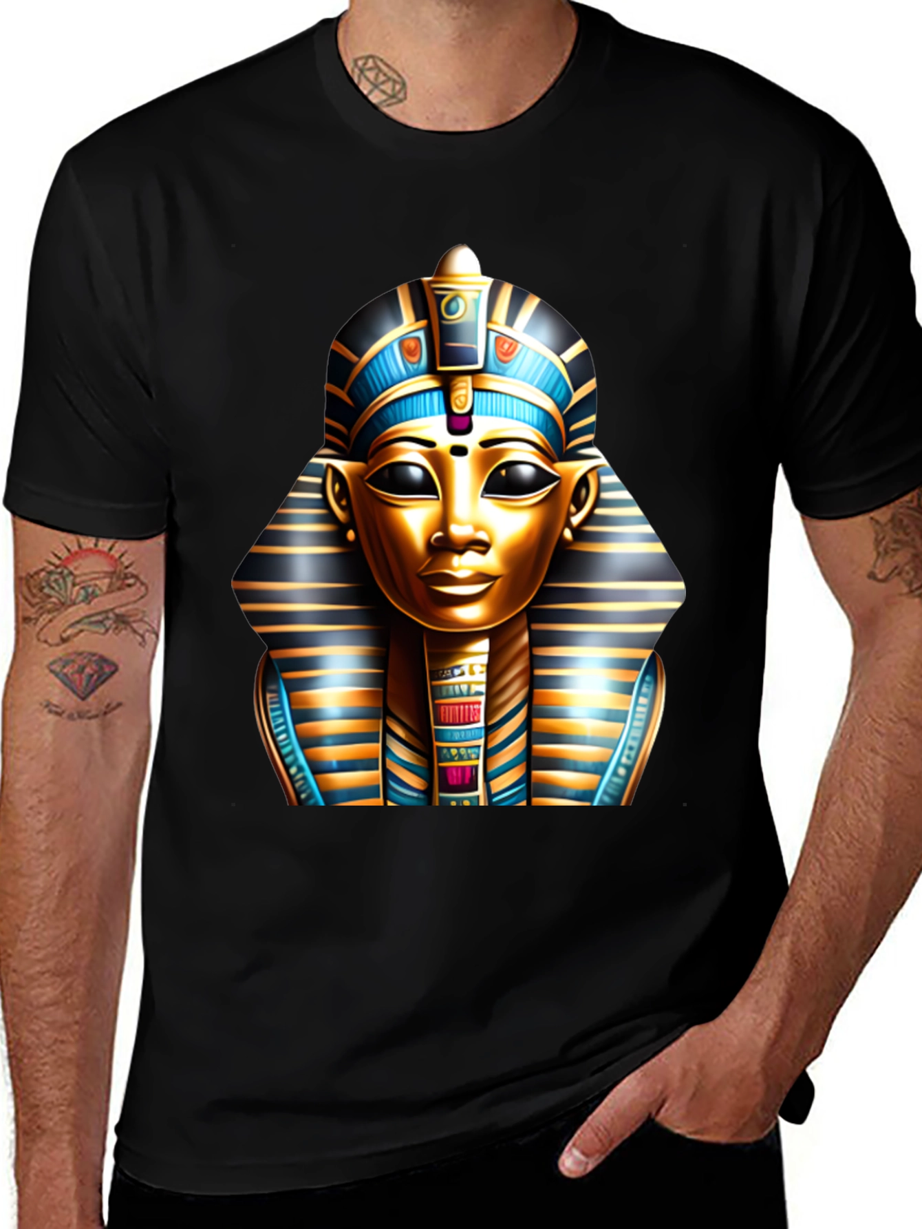 King Tut Pharaoh Graphic Tee