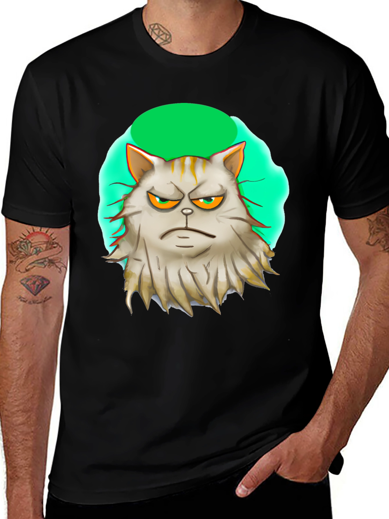 Variant 17 of Grumpy Cat T-Shirt - Unique Graphic Tee