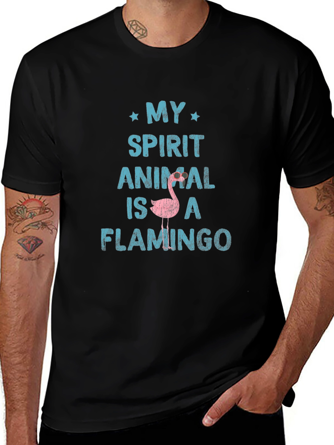 Variant 26 of My Spirit Animal is a Flamingo T-Shirt