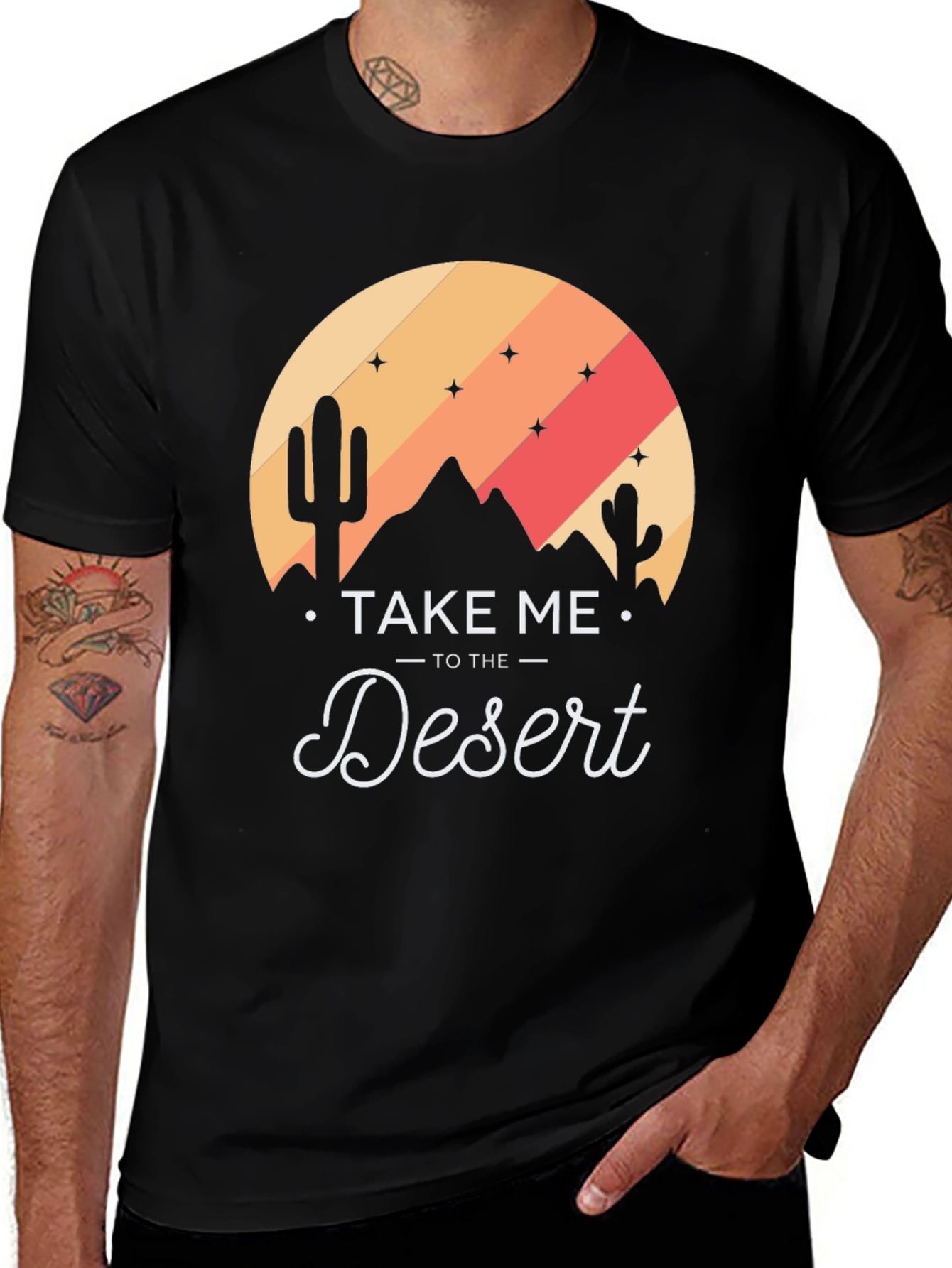 Variant 19 of Take Me to the Desert Graphic Tee