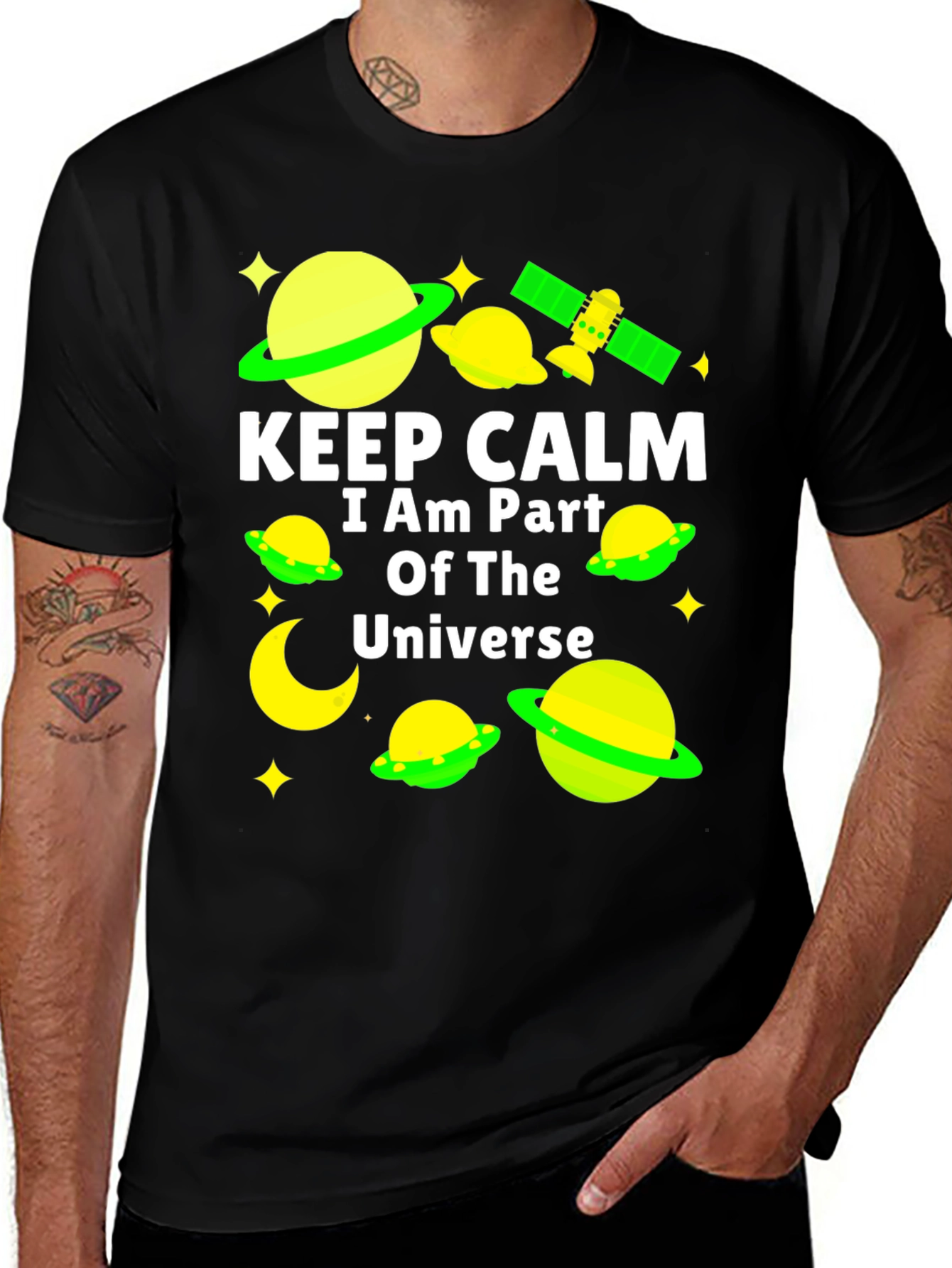 Keep Calm Universe Graphic Tee