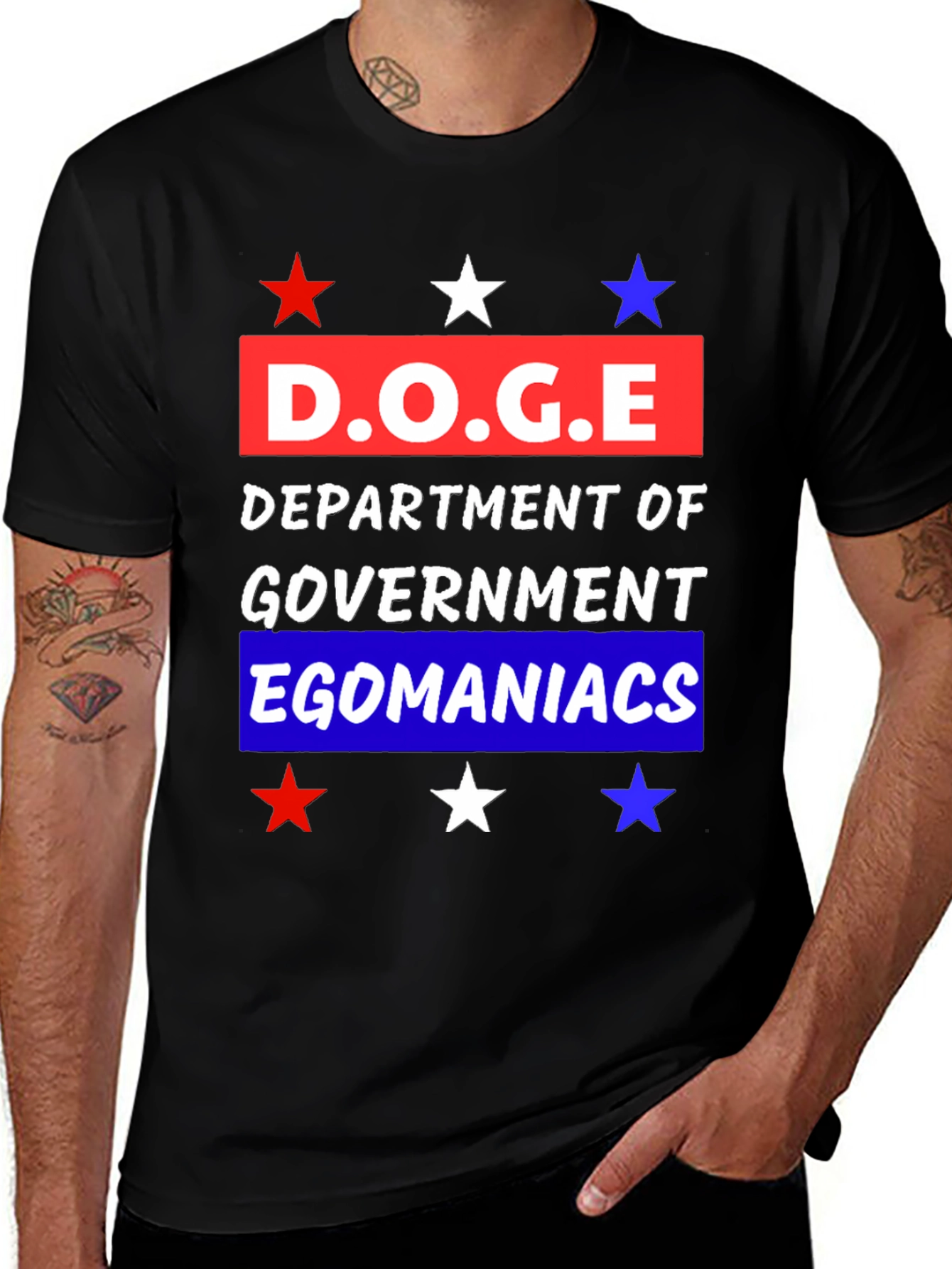 Variant 3 of D.O.G.E Department Graphic Tee