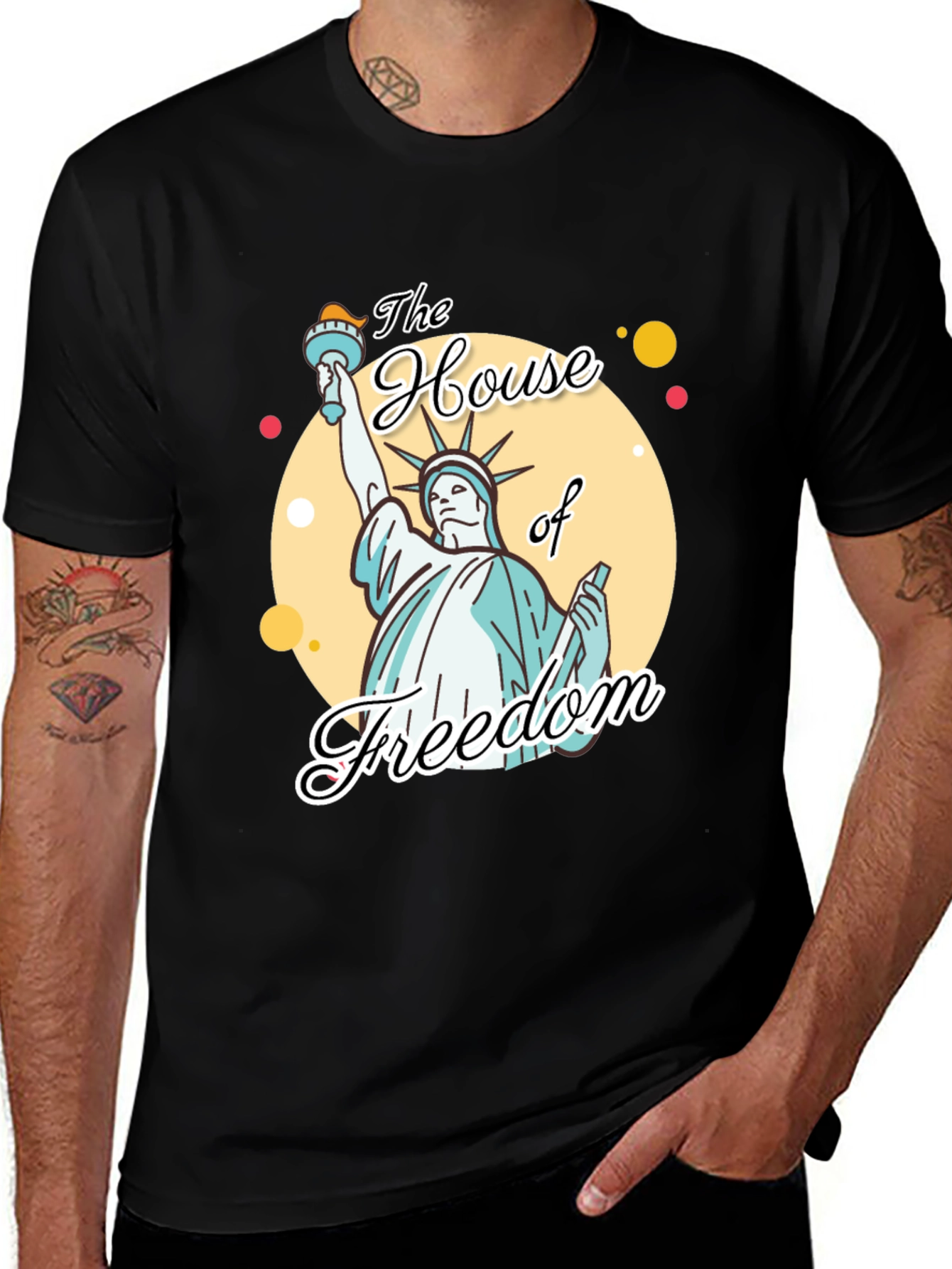 Variant 14 of Statue of Liberty Graphic T-Shirt