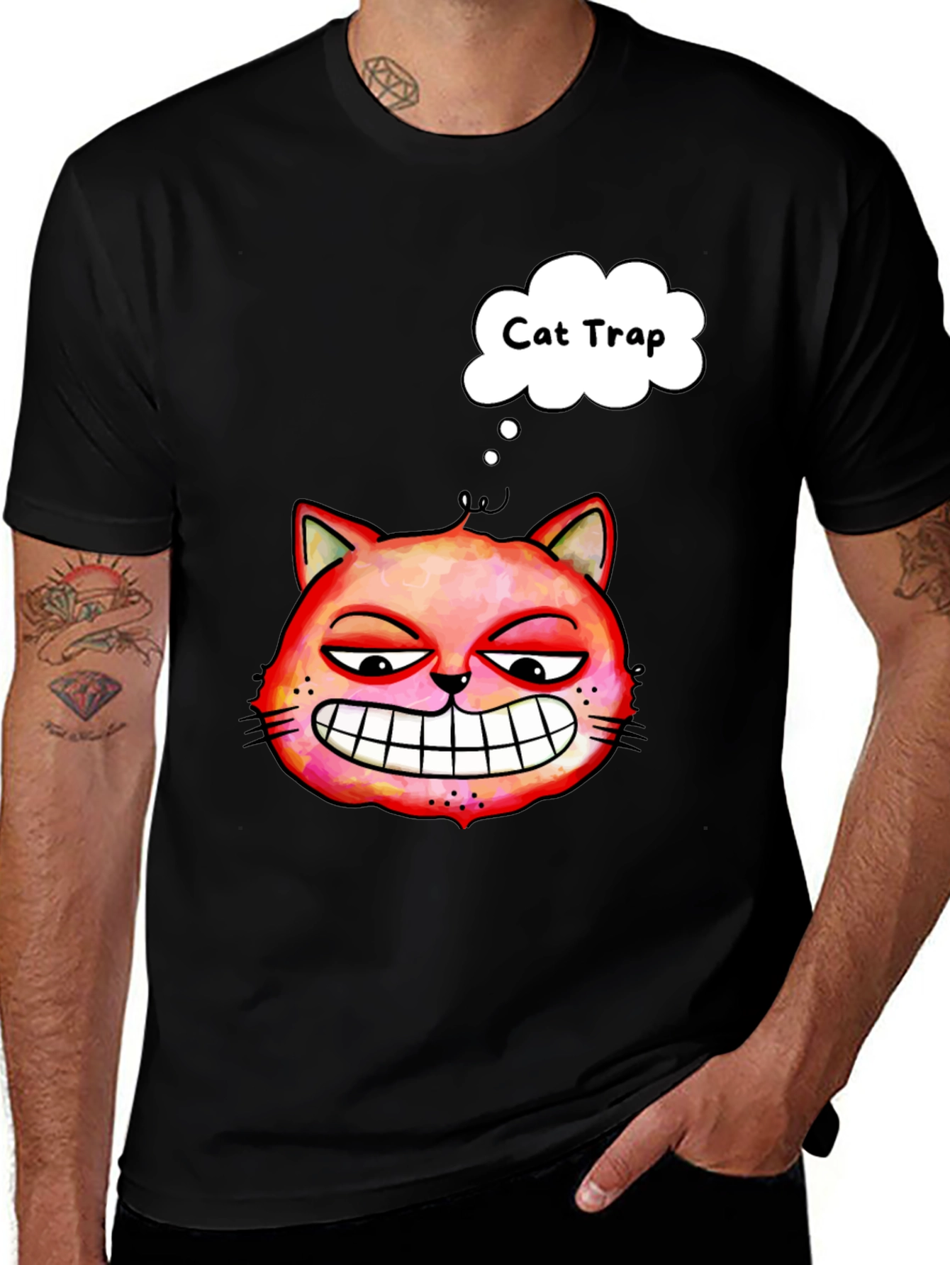 Variant 22 of Cat Trap Graphic T-Shirt