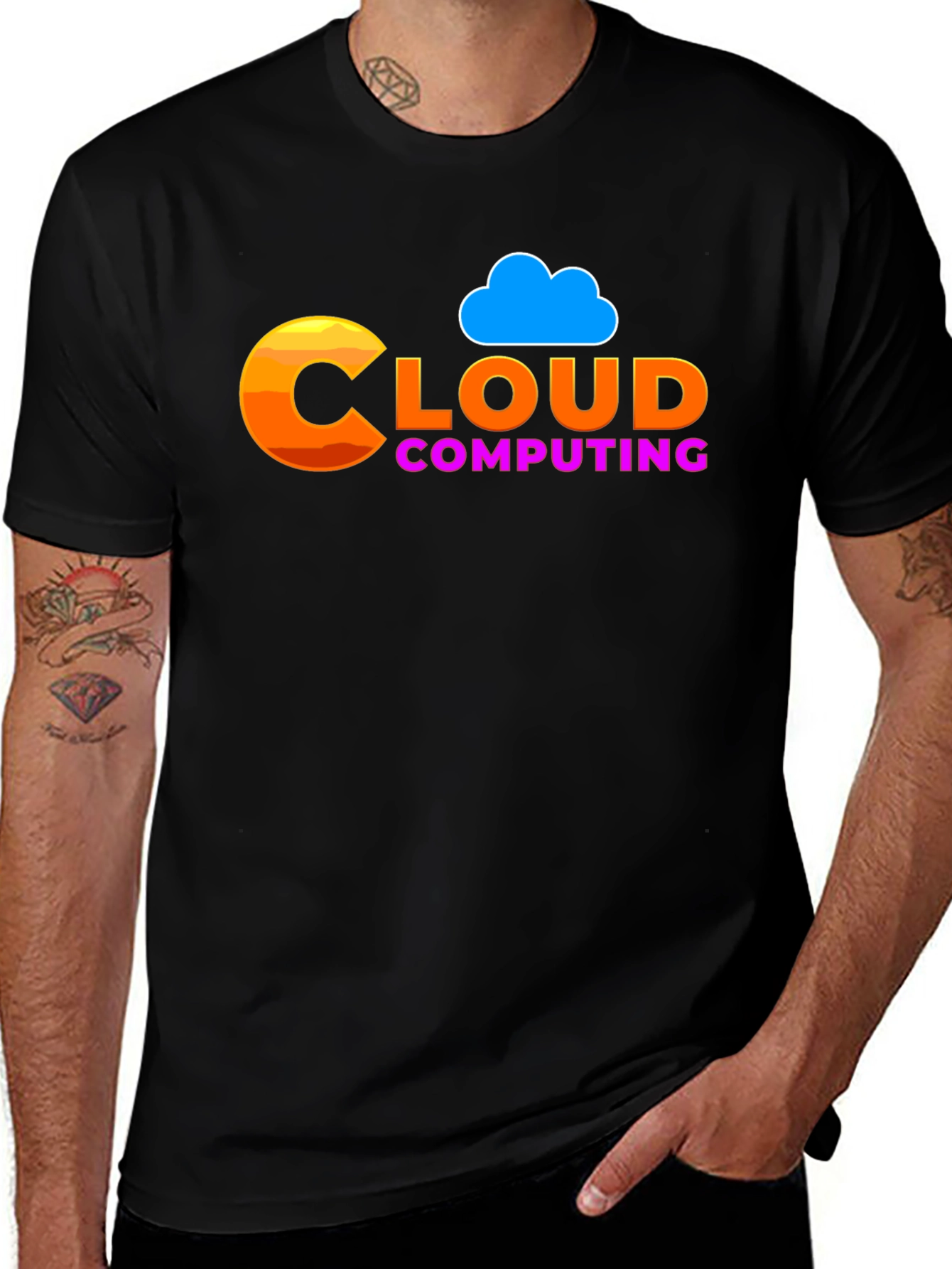 Variant 22 of Cloud Computing Graphic Tee - Tech Enthusiast Apparel